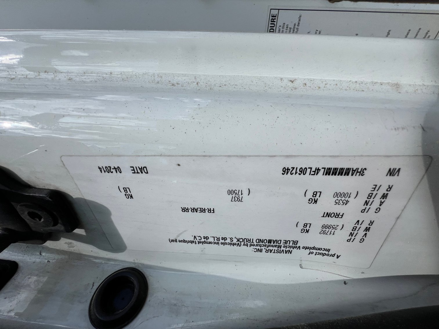 Image for 2015 International 4300 Box Truck