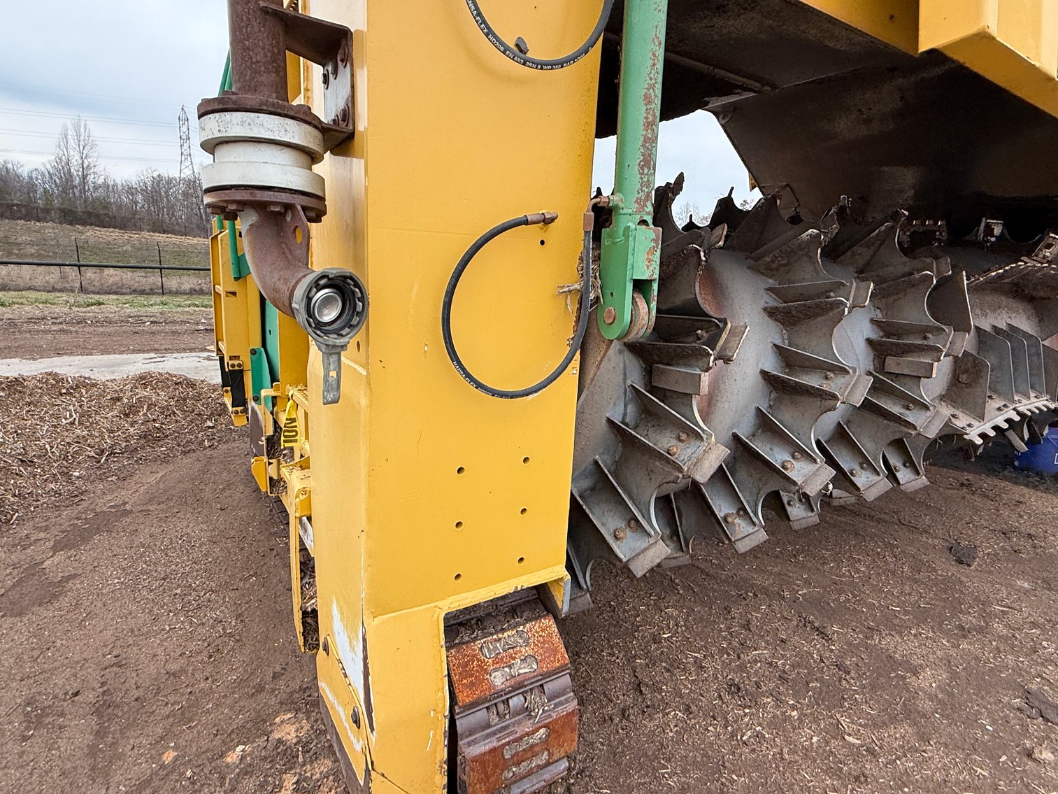 Image for 2008 Backhus 6.65 Compost Windrow Turner – Online Auction