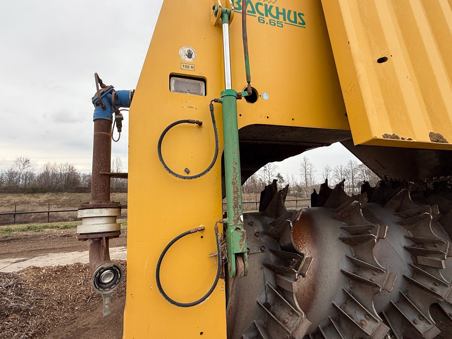 Image for 2008 Backhus 6.65 Compost Windrow Turner – Online Auction