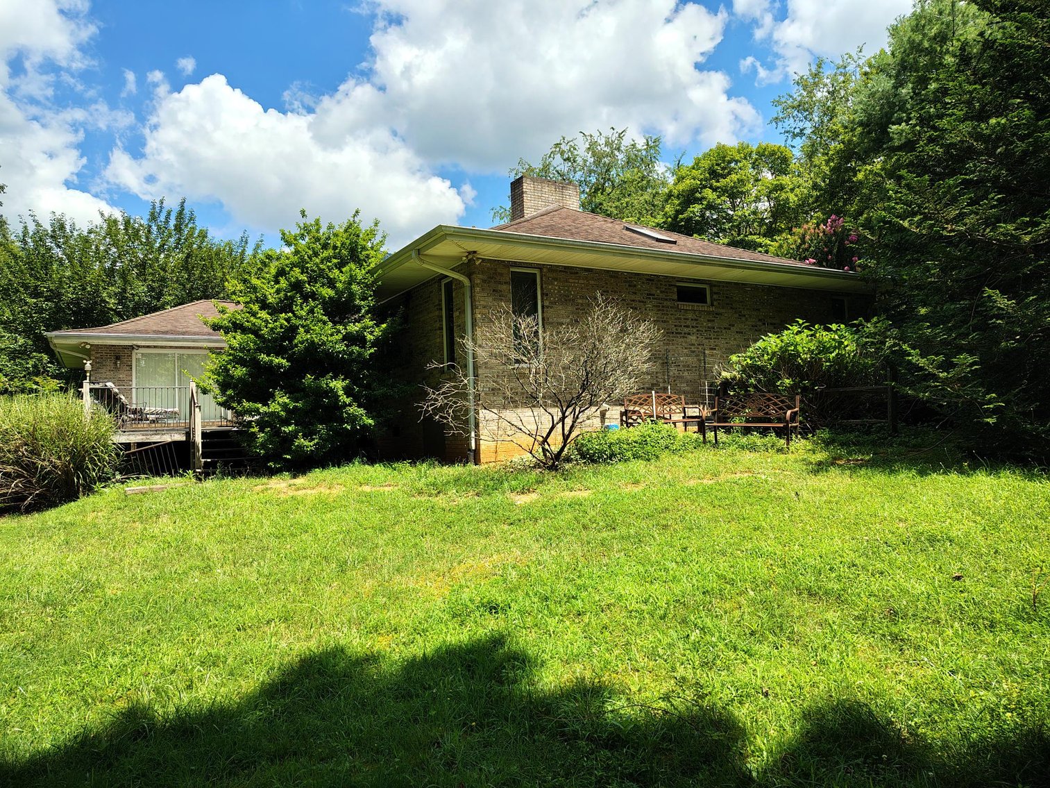 Image for Brick Ranch Home on 22± Acres in Lowgap, NC