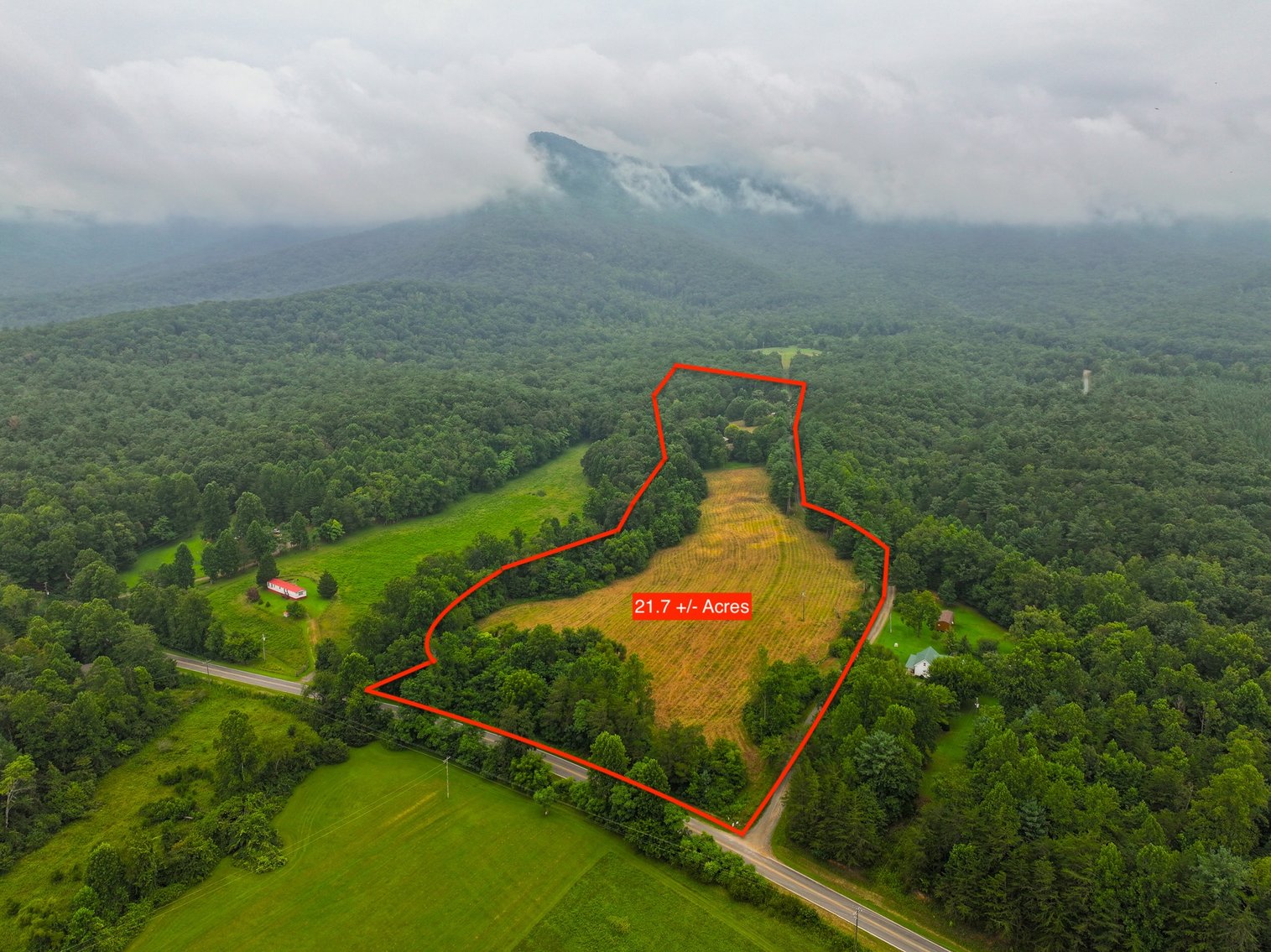 Image for Brick Ranch Home on 22± Acres in Lowgap, NC