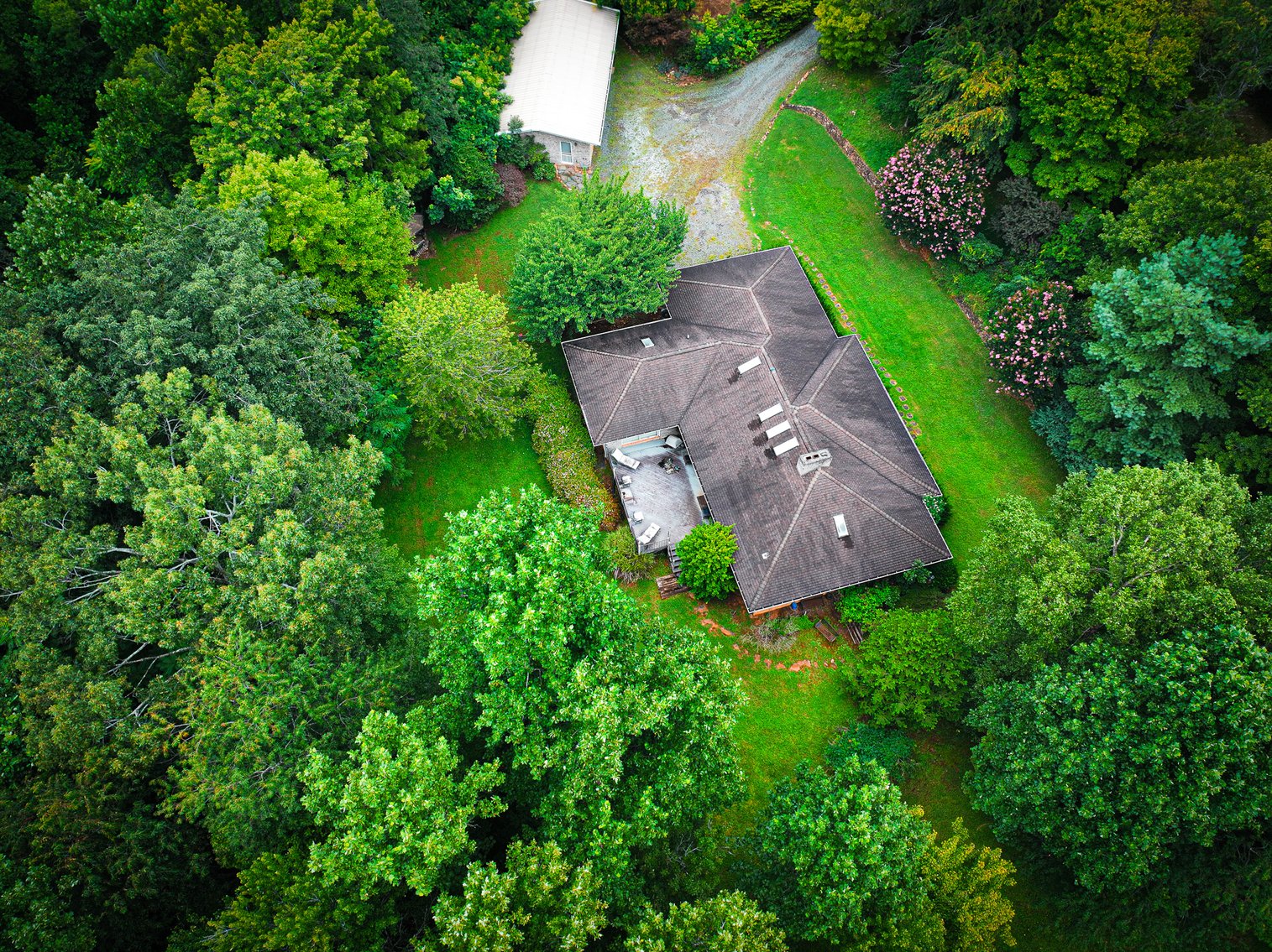 Image for Brick Ranch Home on 22± Acres in Lowgap, NC