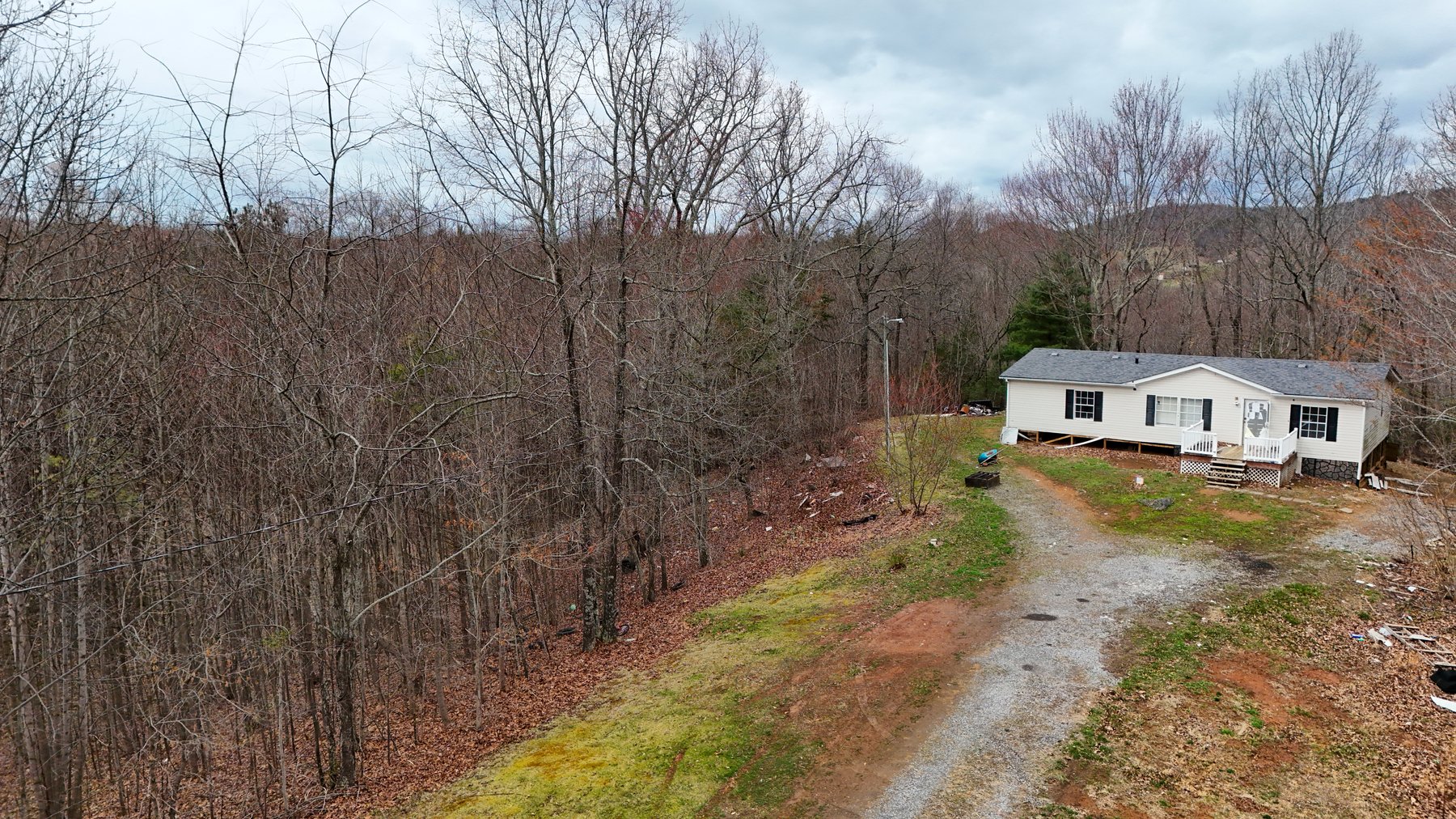 Image for Commissioner’s Sale: 23± Acres of Private Land with Mobile Home in Mount Airy, NC