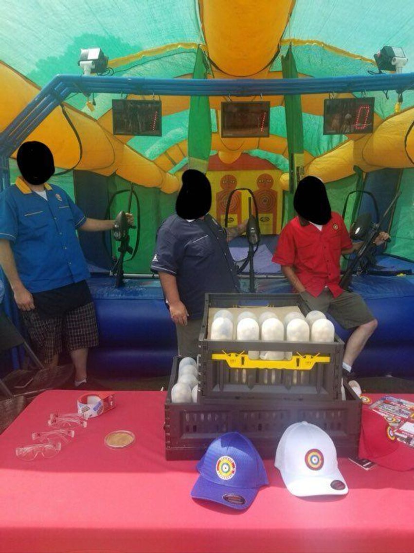 Image for Inflatable Shooting Range with Trailer and Related