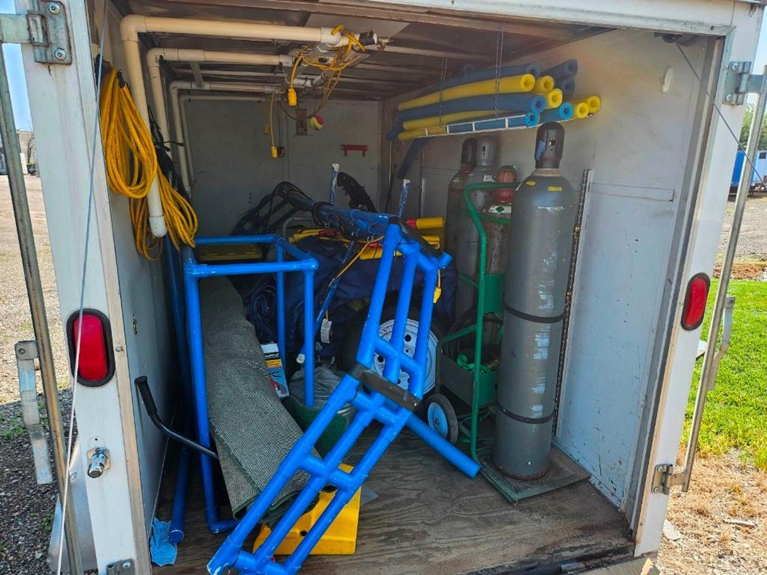 Image for Inflatable Shooting Range with Trailer and Related