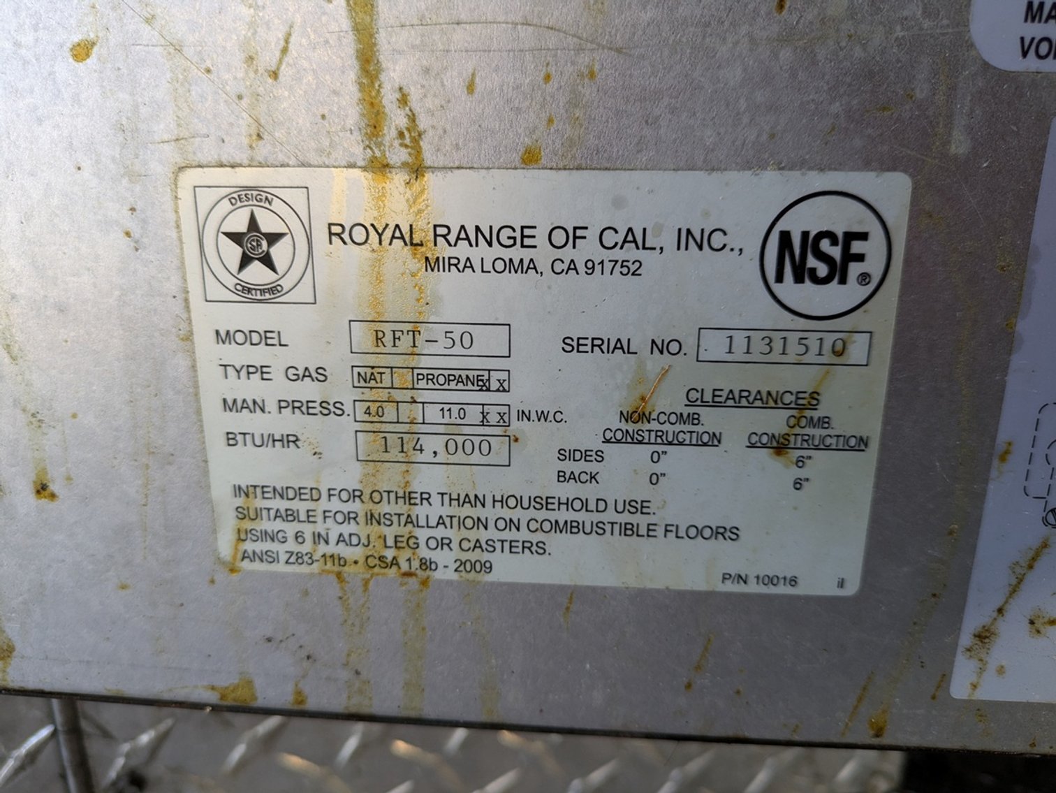 Image for 2003 Utilimaster Food Truck