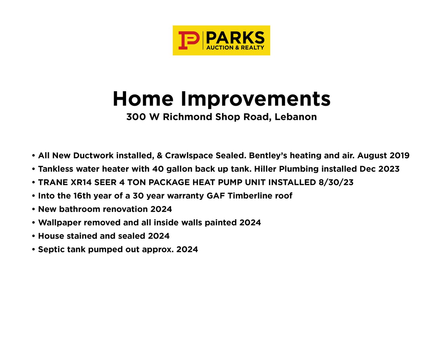 Image for 300 West Richmond Shop Road, Lebanon