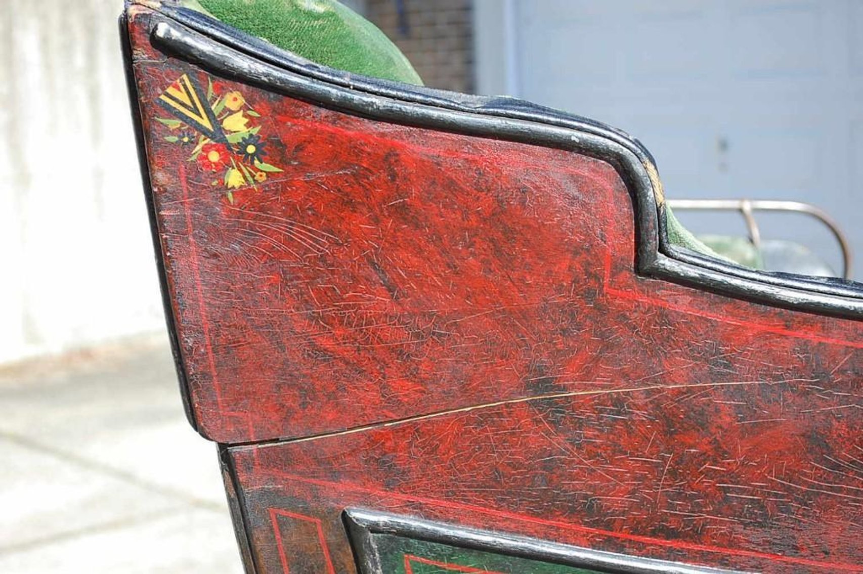 Image for Antique Sleigh with Reported Historical Background