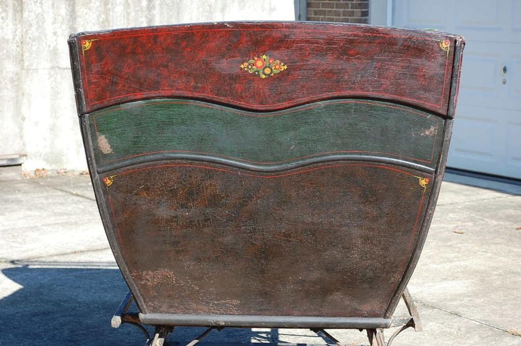 Image for Antique Sleigh with Reported Historical Background