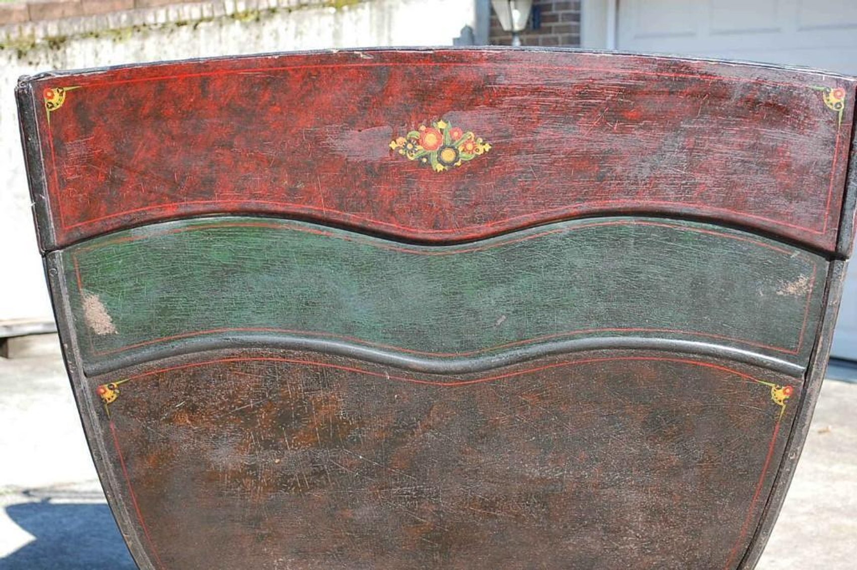 Image for Antique Sleigh with Reported Historical Background