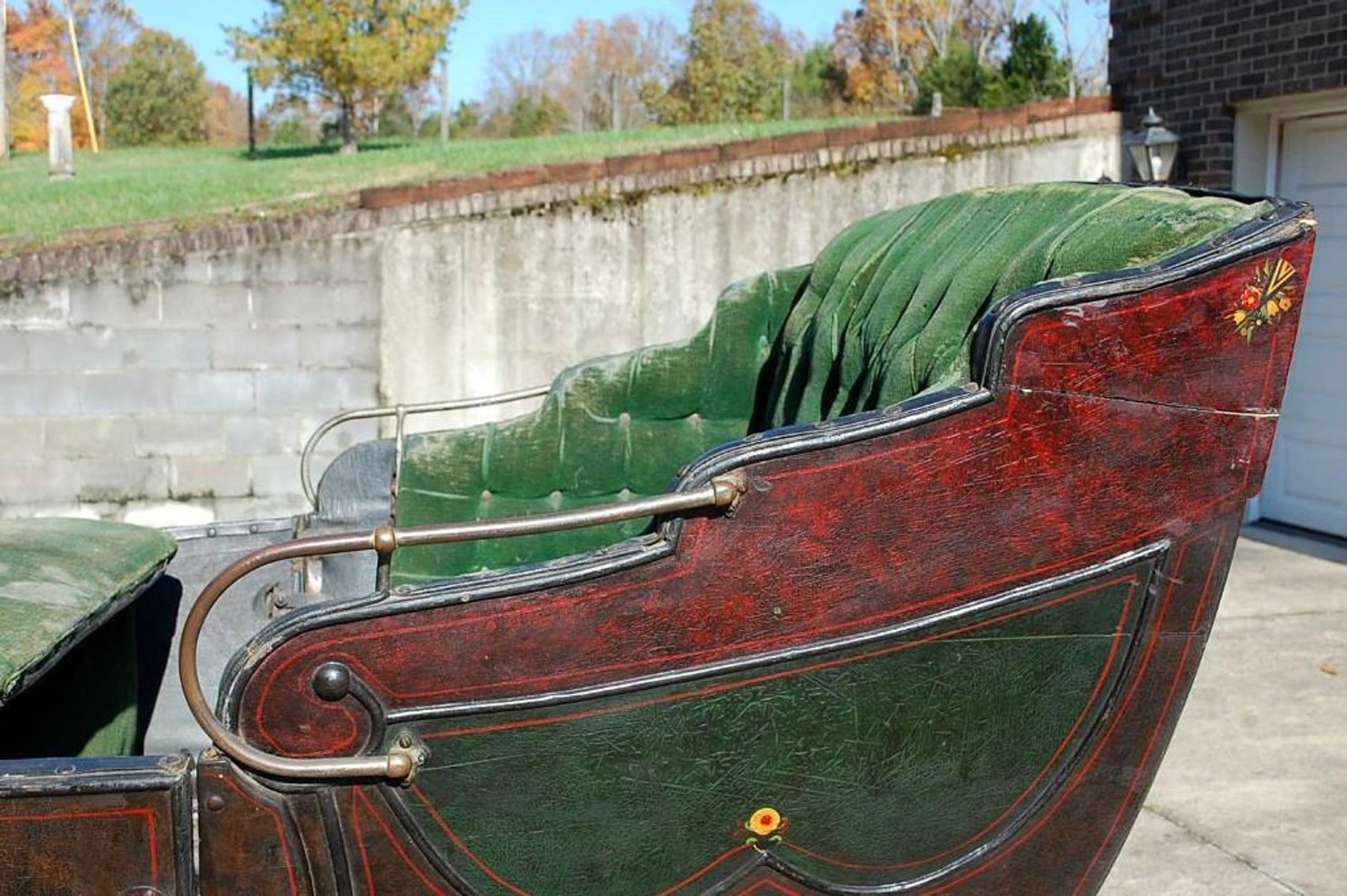 Image for Antique Sleigh with Reported Historical Background