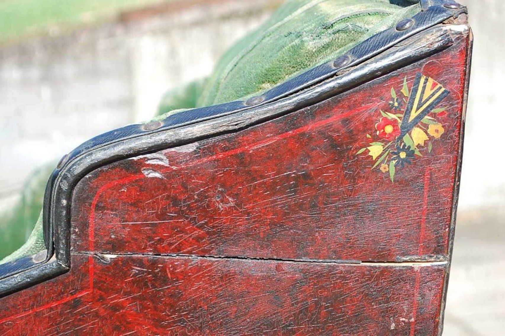 Image for Antique Sleigh with Reported Historical Background