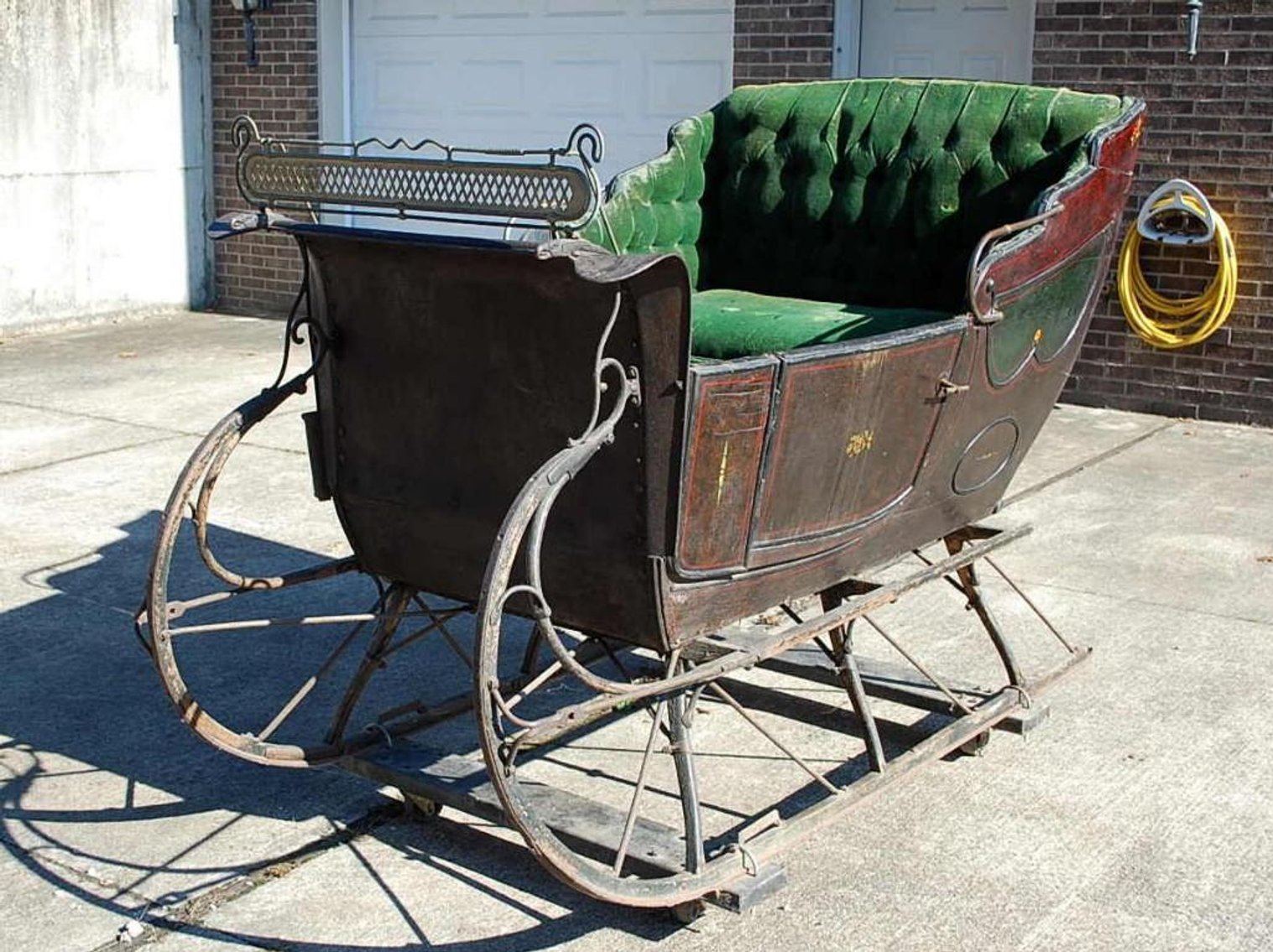 Image for Antique Sleigh with Reported Historical Background