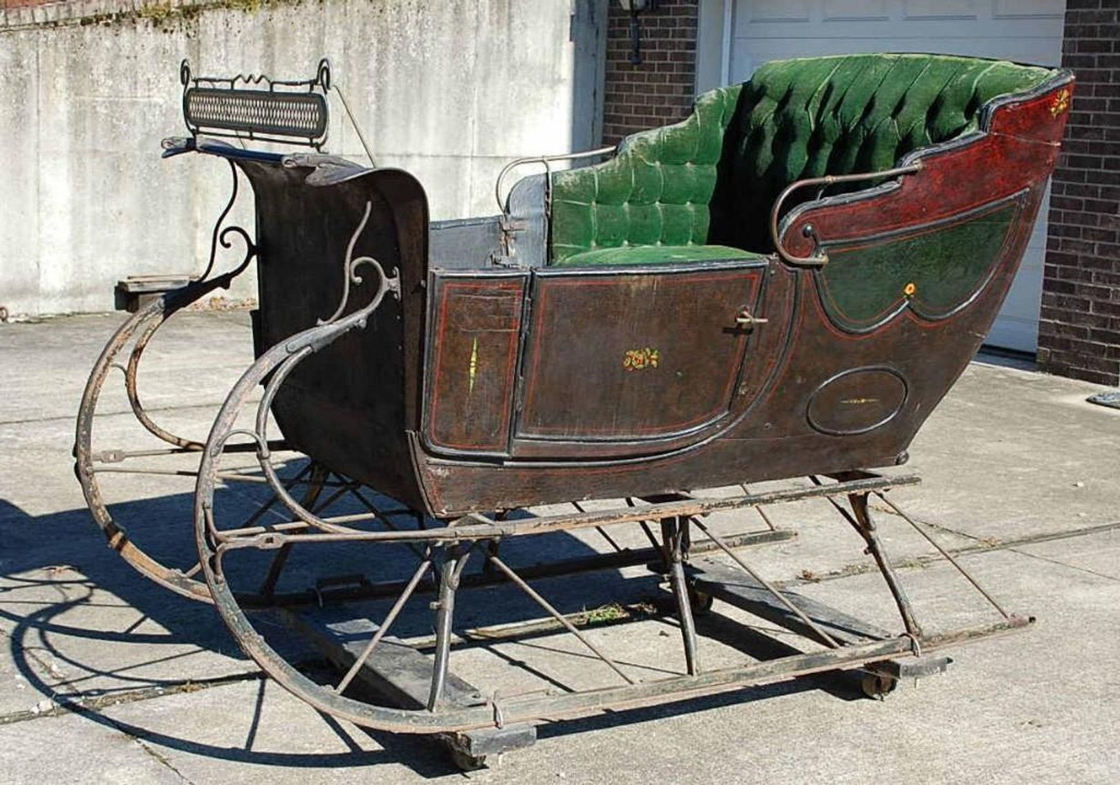 Image for Antique Sleigh with Reported Historical Background
