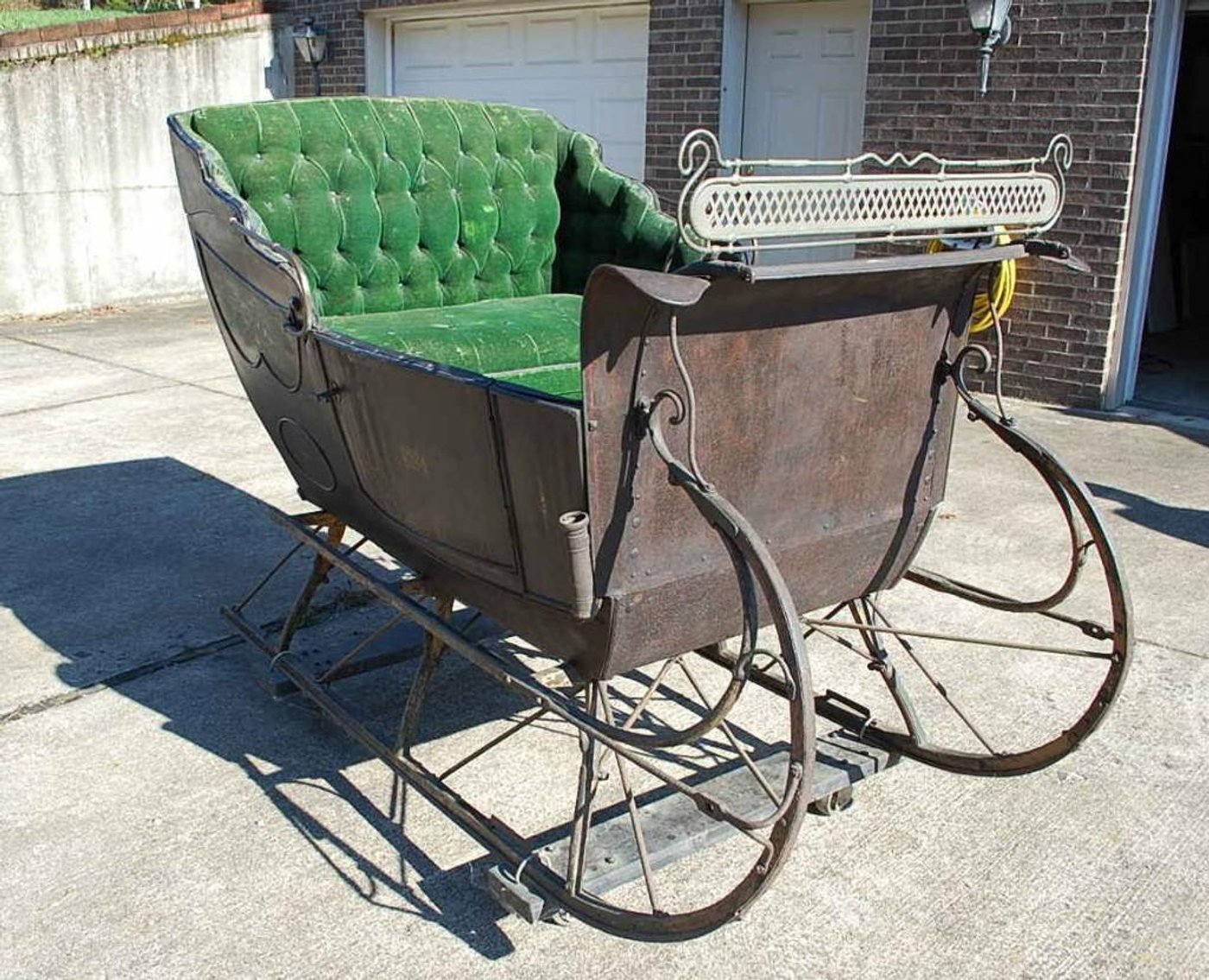 Image for Antique Sleigh with Reported Historical Background