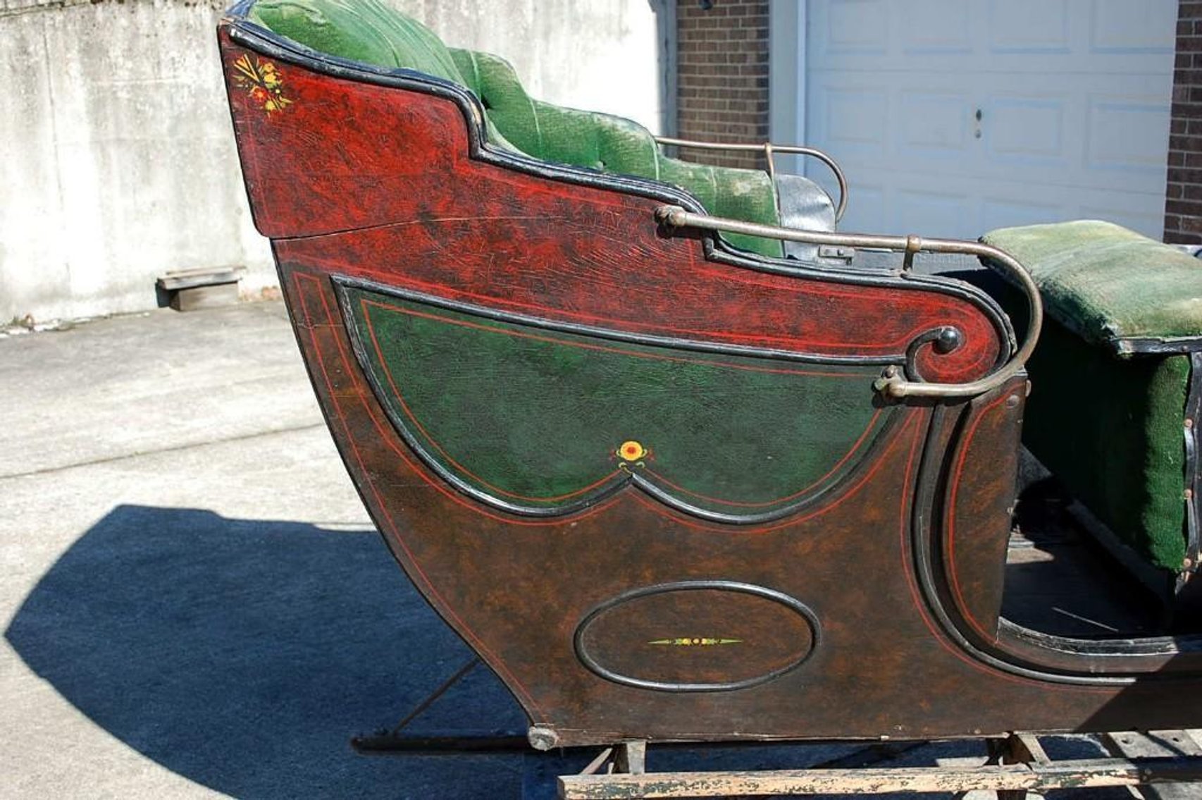 Image for Antique Sleigh with Reported Historical Background