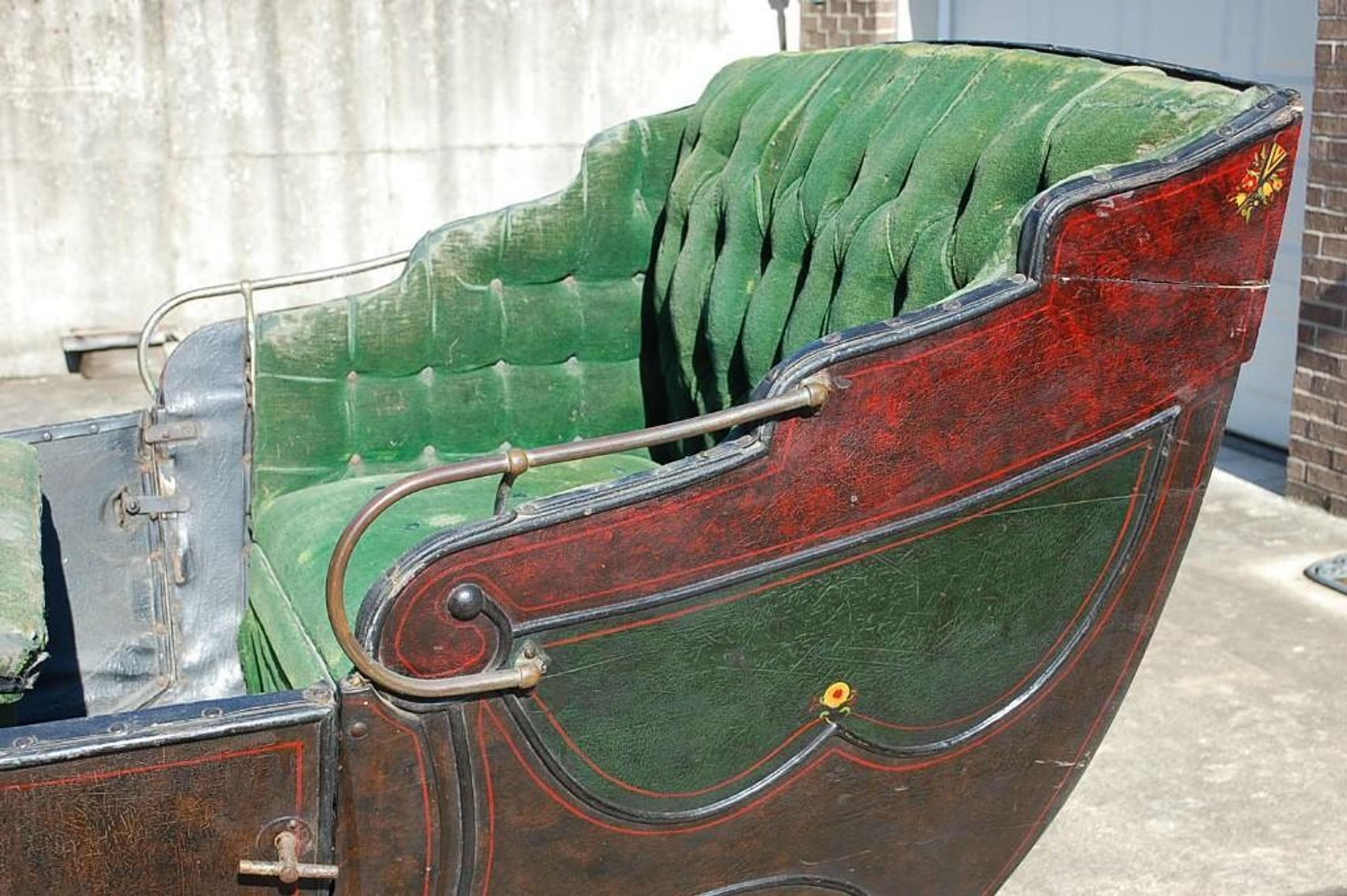 Image for Antique Sleigh with Reported Historical Background
