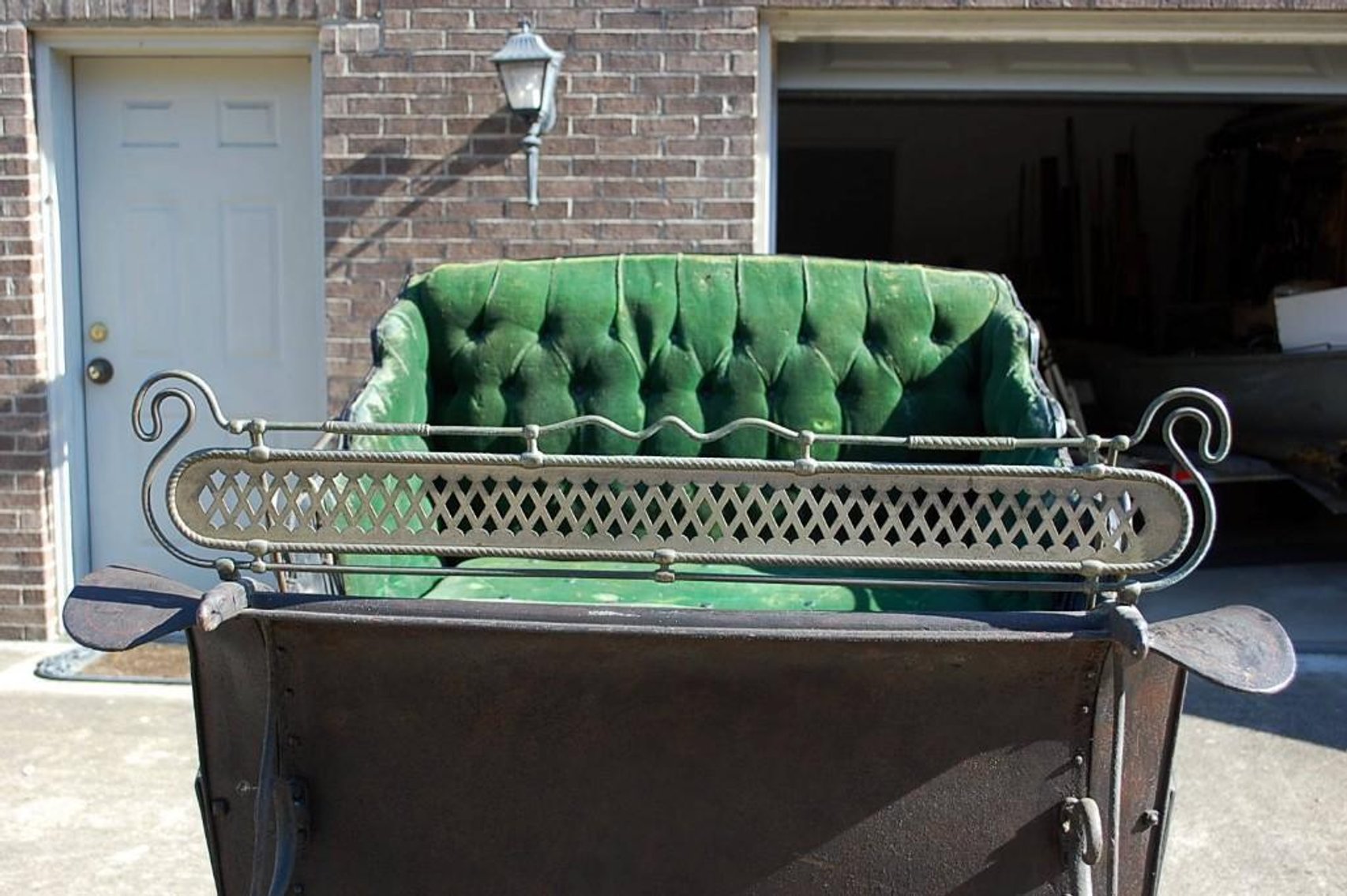 Image for Antique Sleigh with Reported Historical Background