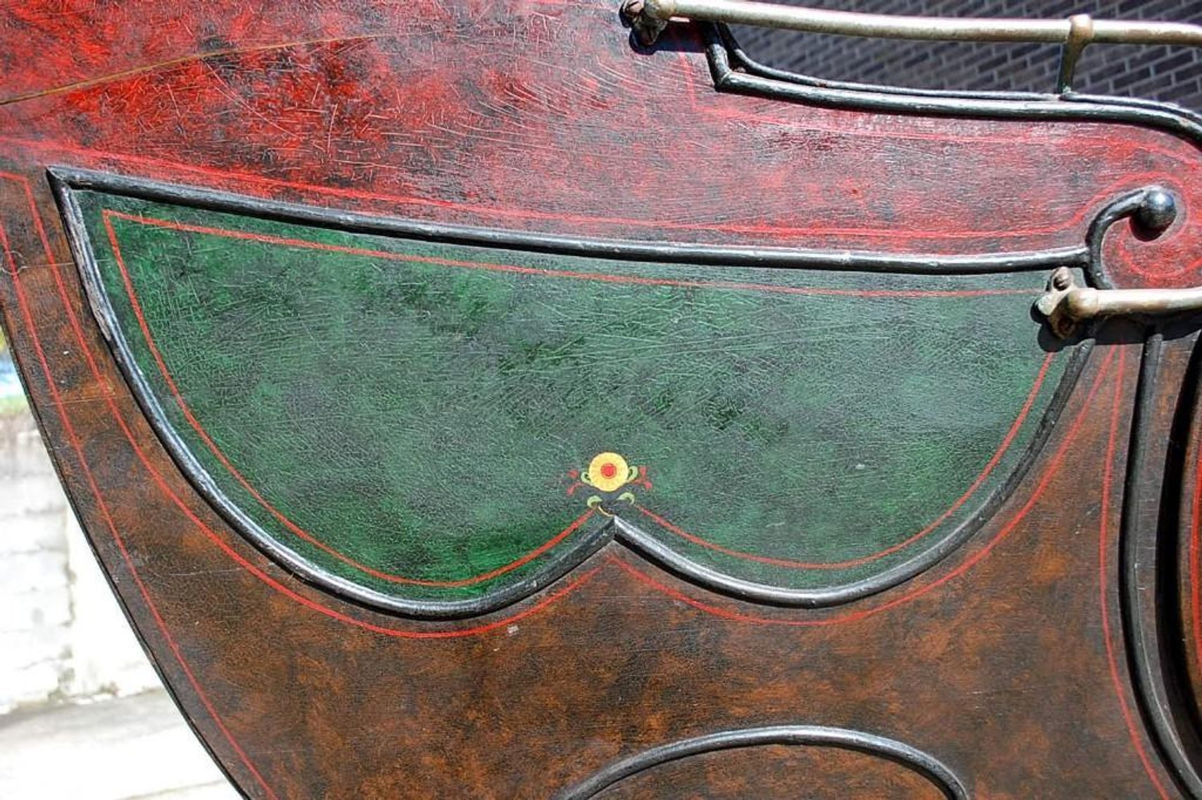 Image for Antique Sleigh with Reported Historical Background