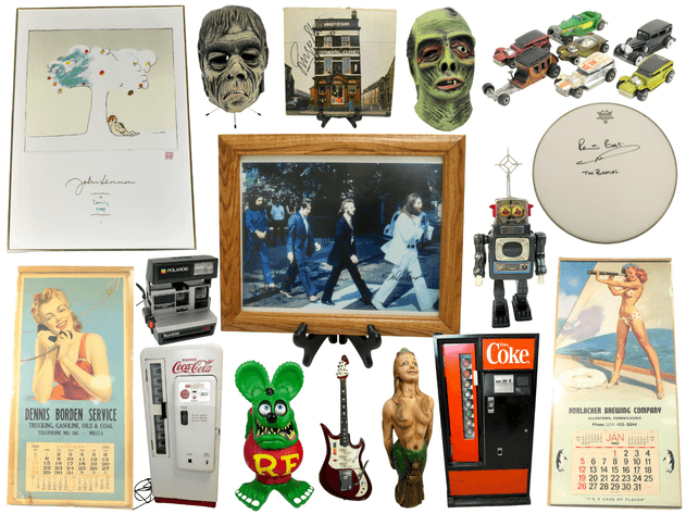 Image for From Beatlemania to Rat Fink: A Pop Culture Collector’s Dream Auction!