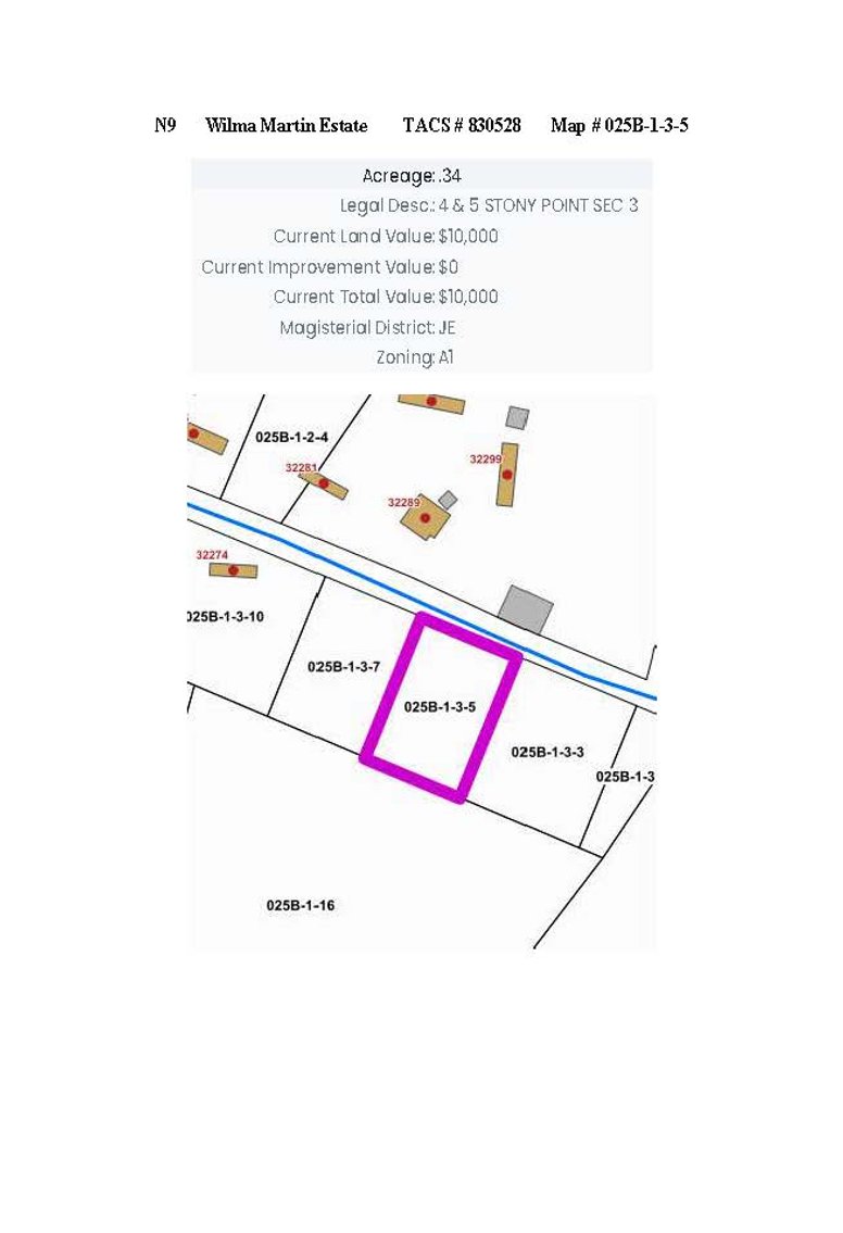 Image for NJS9 - 0.34 acre +/- on Hawke Road, Lot 4 & 5 Stony Point Section 3