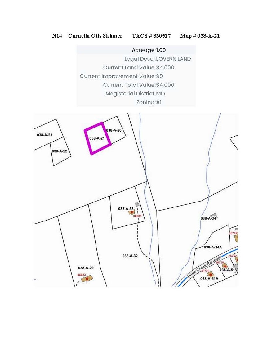 Image for NJS14 - 1.00 acre +/- off of Plum Creek Road, Glade Spring