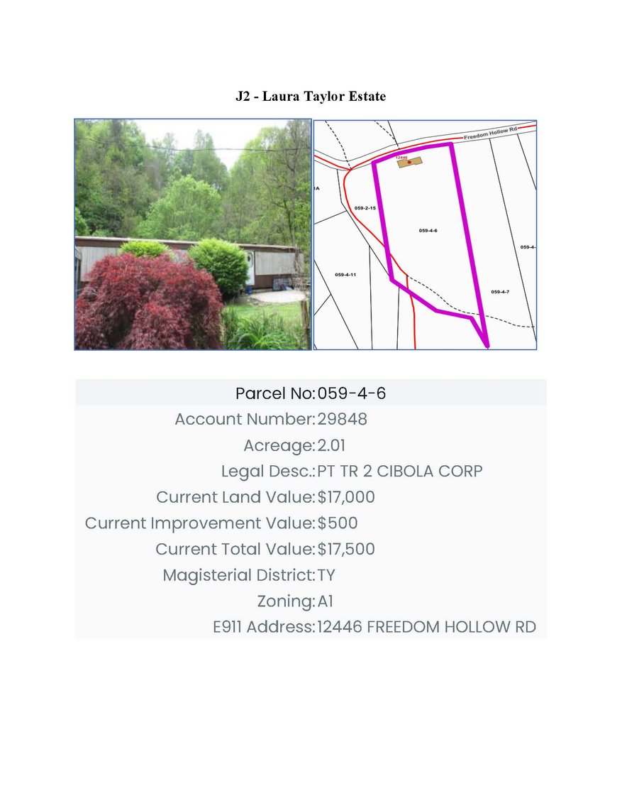 Image for REDEEMED JS2 - 12446 Freedom Hollow Road, Bristol, 2.01 acres +/-