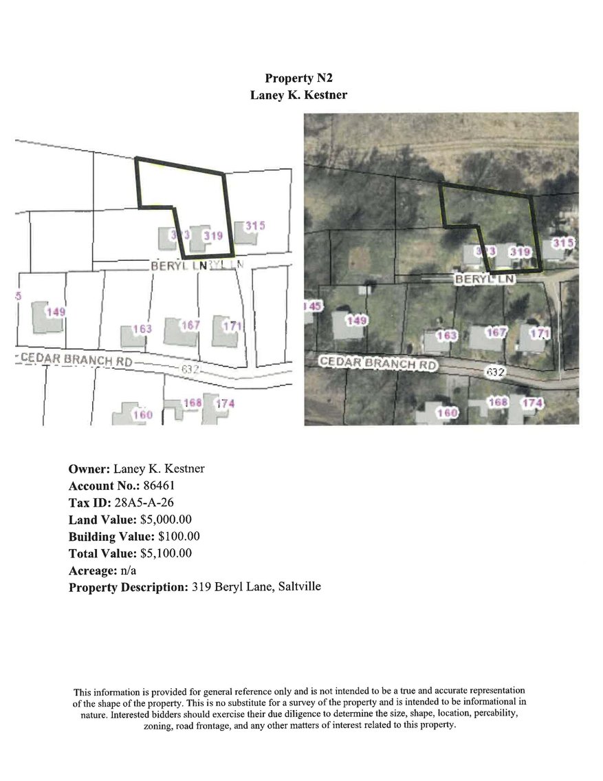 Image for NJ2 - 319 Beryl Lane, Saltville