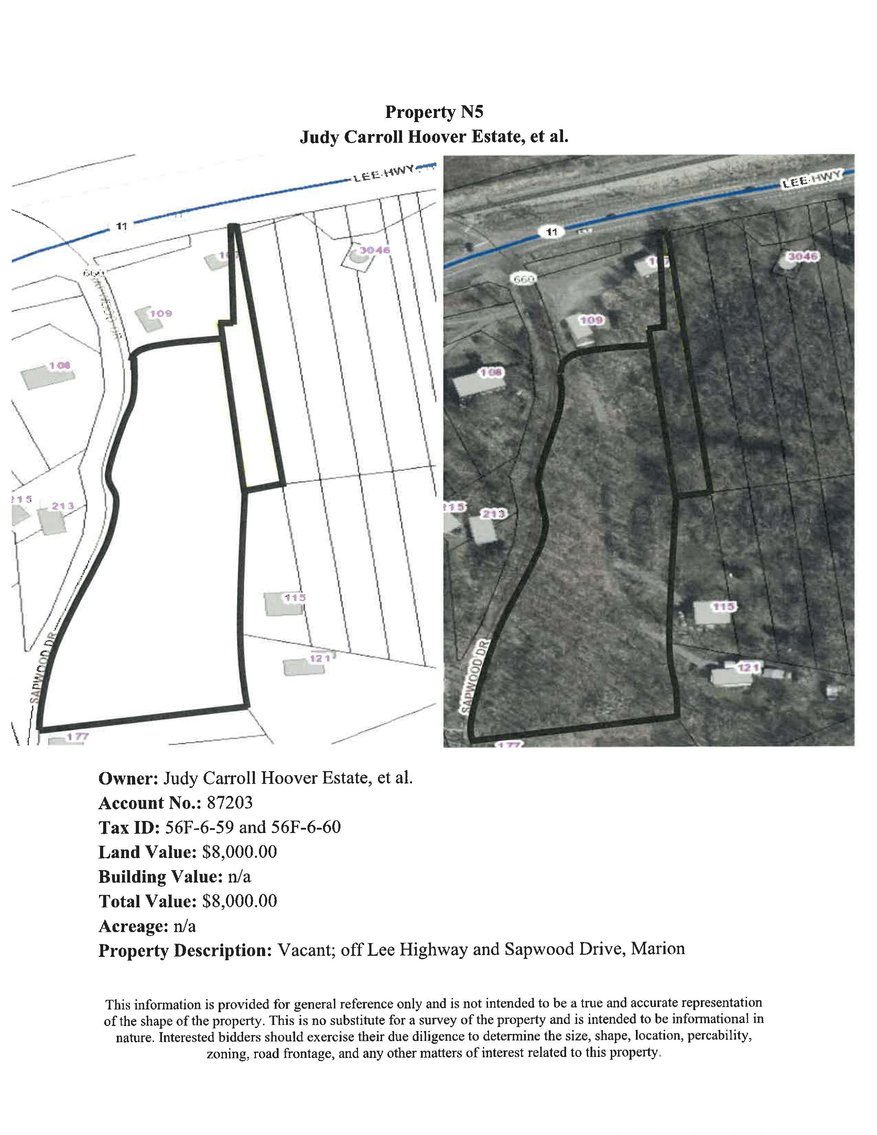 Image for NJ5 - Vacant; Off Lee Highway and Sapwood Drive, Marion