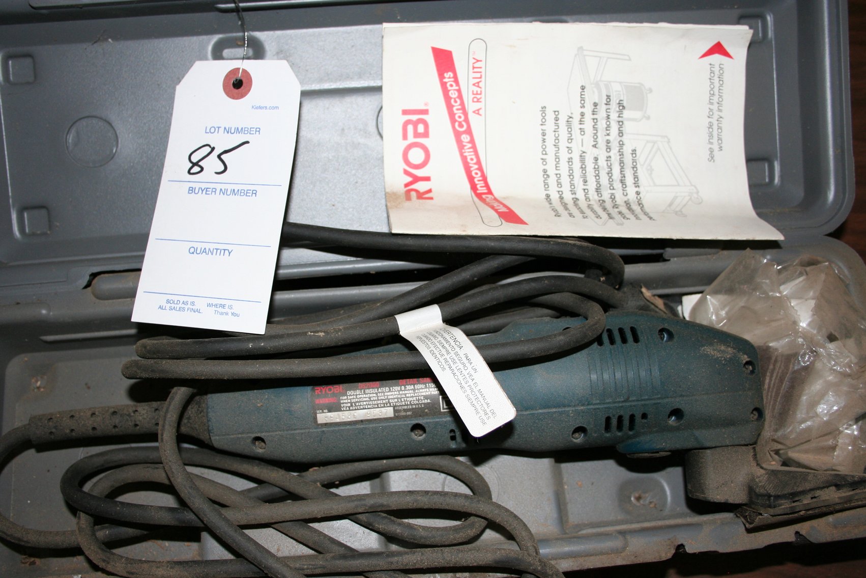 Image for Ryobi Sander