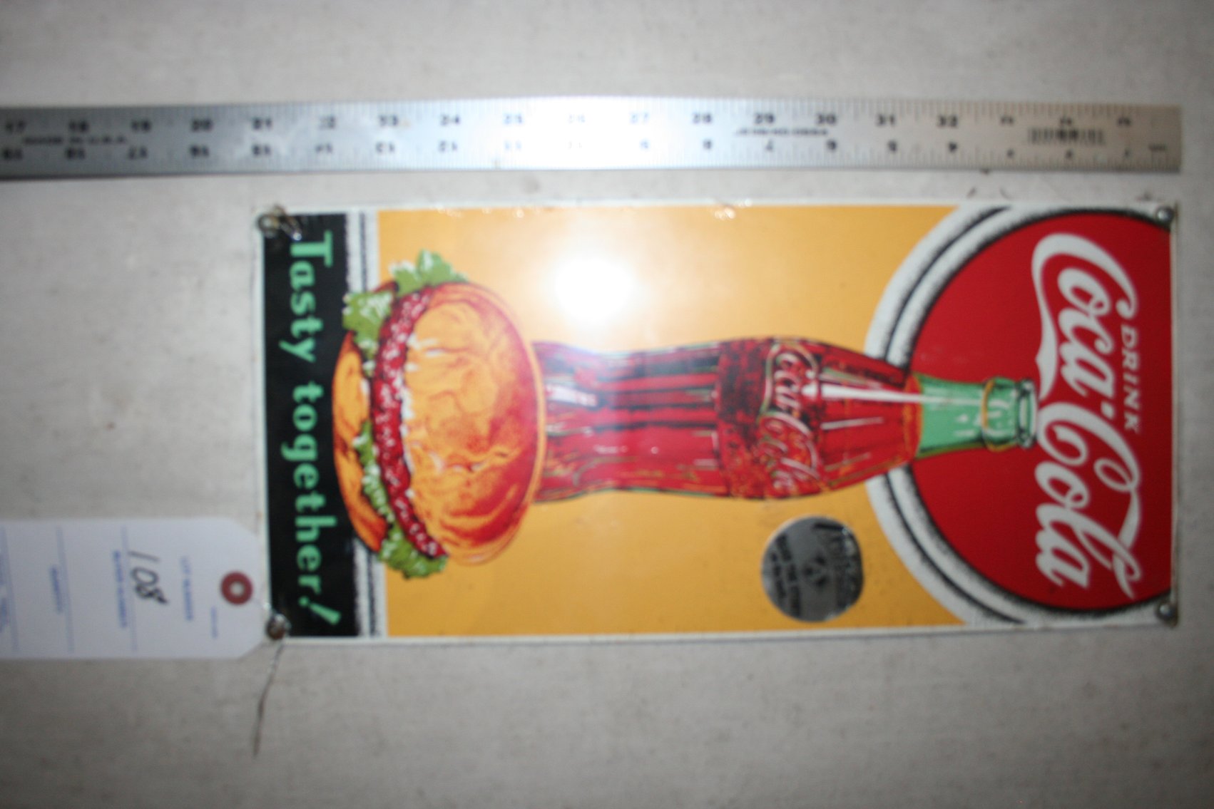 Image for Coca Cola Metal Sign