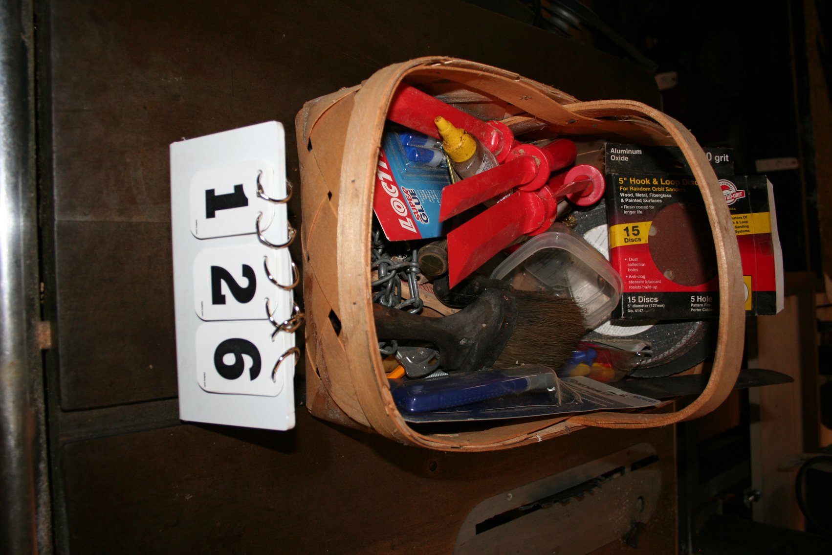 Image for Basket of Misc Items