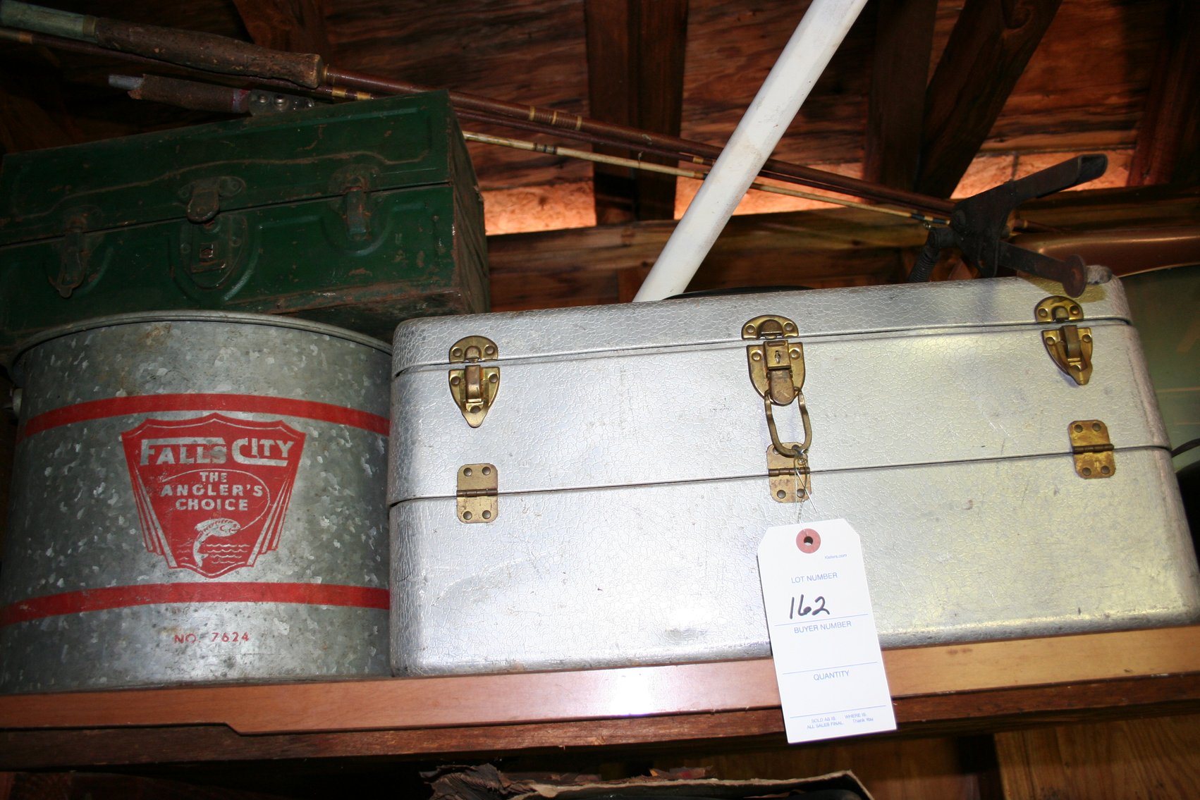 Image for Vintage Tackle Boxes, Buckets