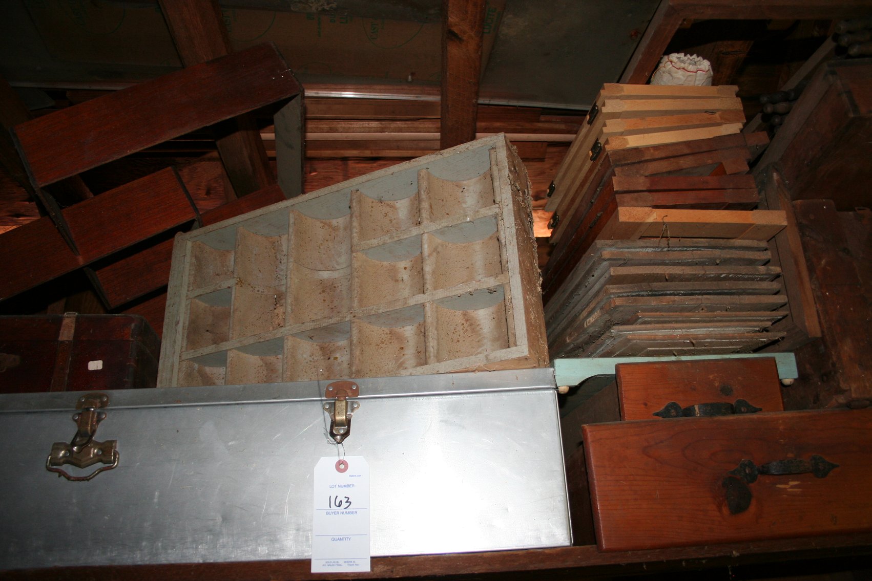 Image for Misc Wood Drink Crate and Boxes