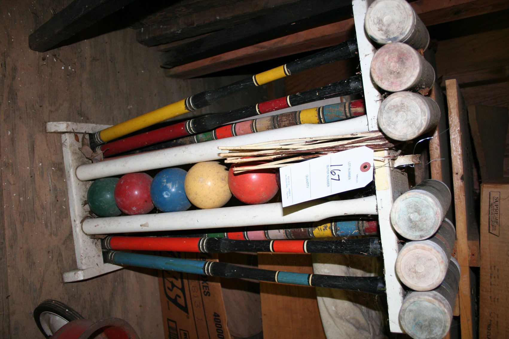 Image for Vintage Croquet Set