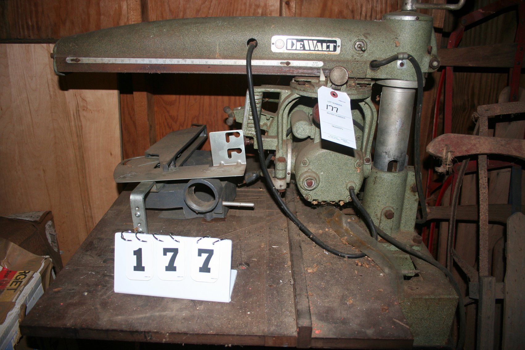 Image for Dewalt Radial Alarm Saw