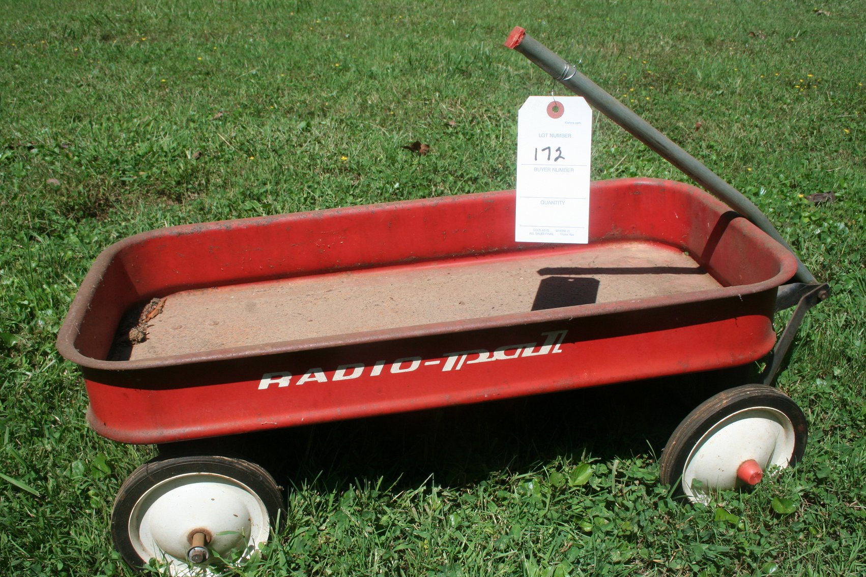 Image for Vintage Metal Wagon