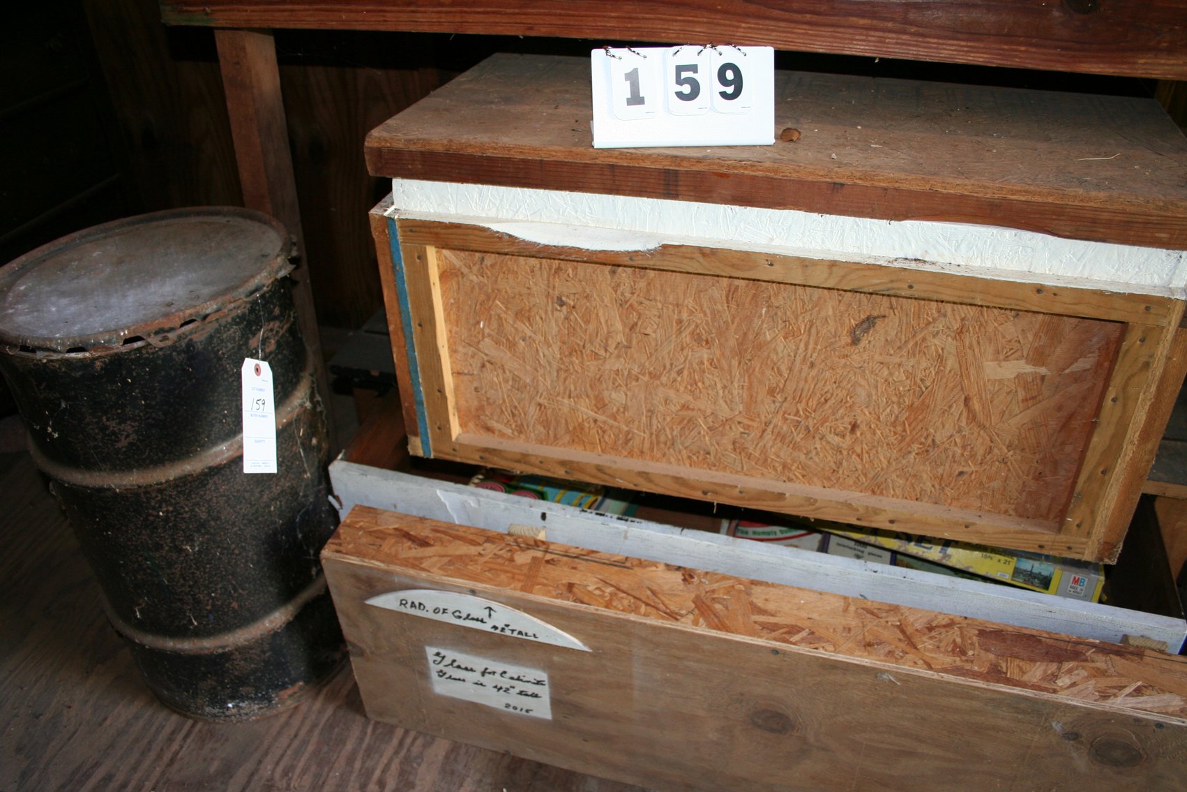 Image for Barrel and Wood Box