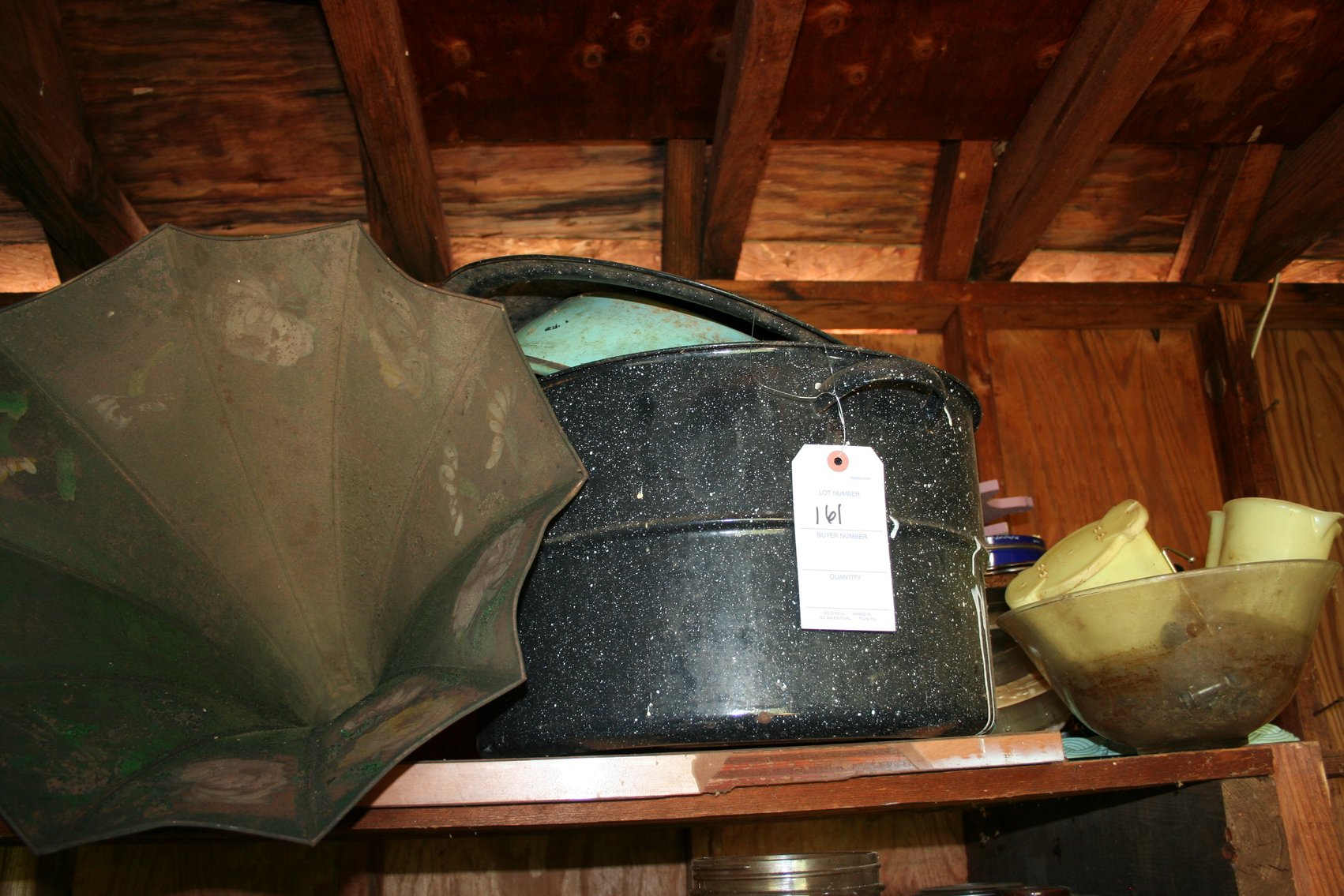 Image for Phonograph Horn, Records, Tin Pots