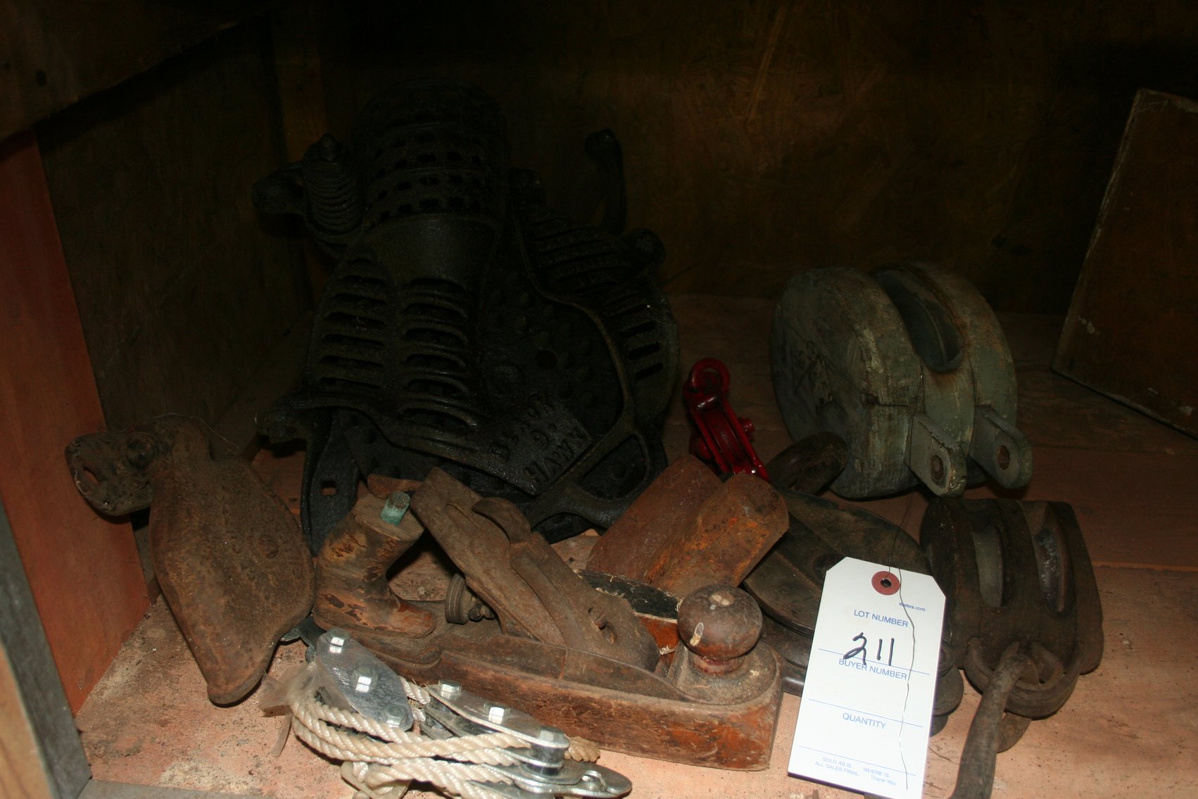 Image for Corn Sheller, Block & Tackle