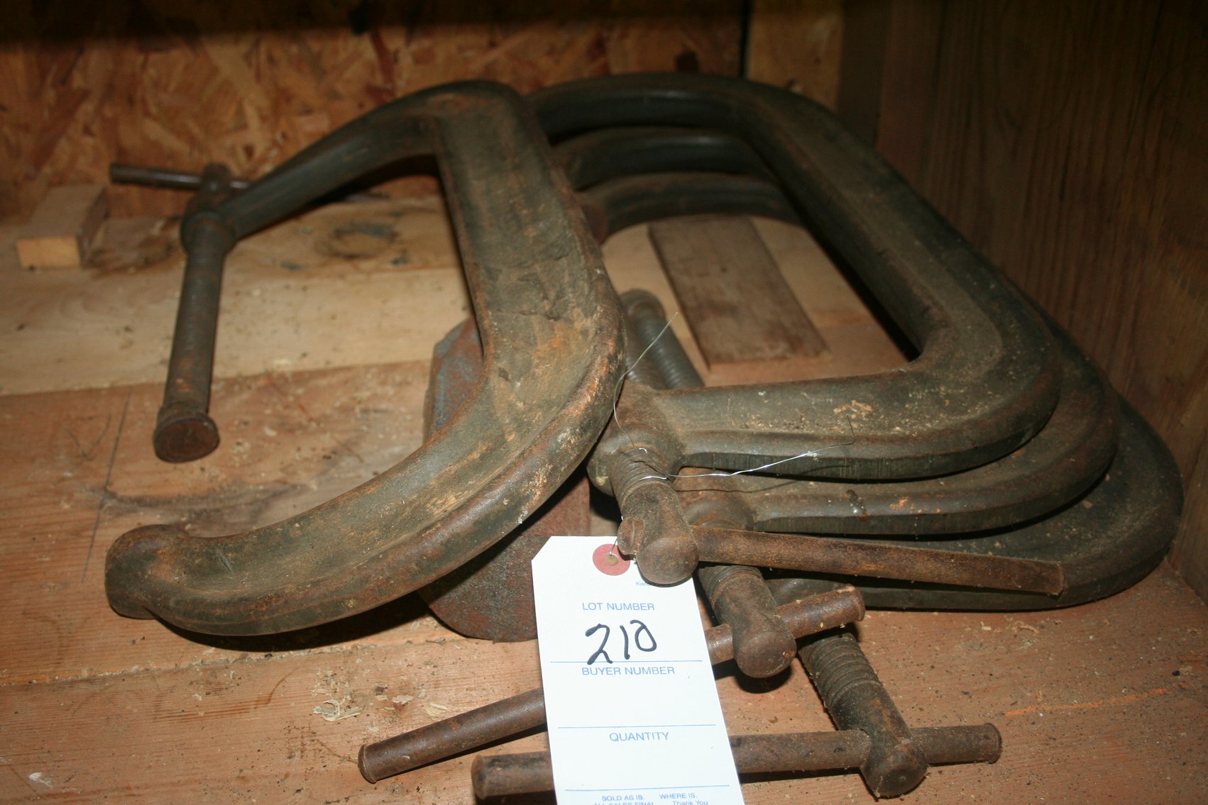 Image for Large C-Clamps (4)