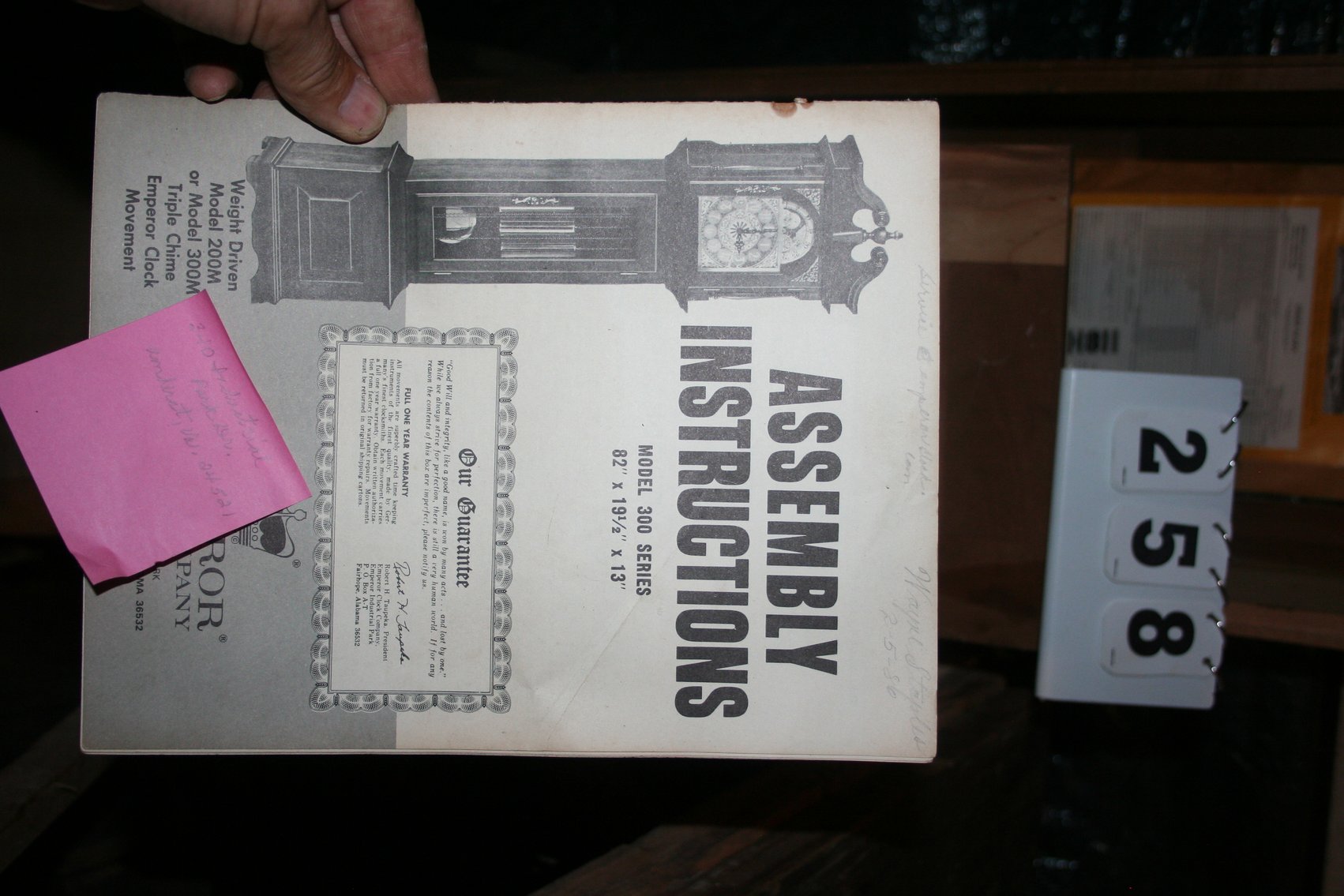 Image for Grandfather Clock (Wooden)