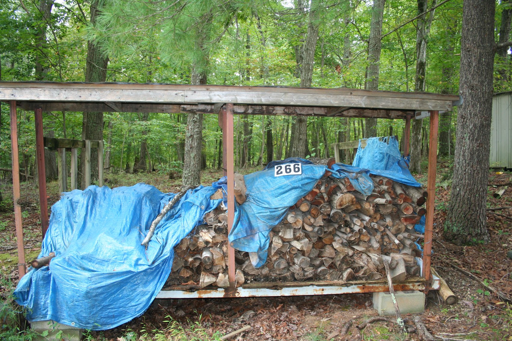 Image for Firewood & Metal Rack