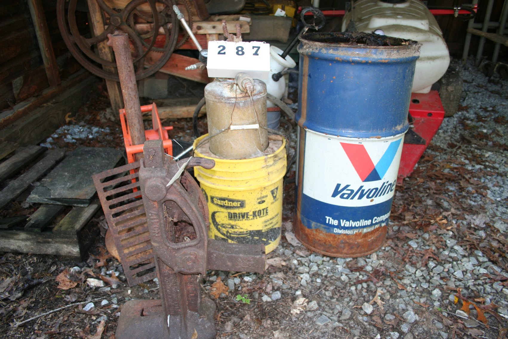 Image for Railroad Jack, Valvoline Barrel, Misc Items