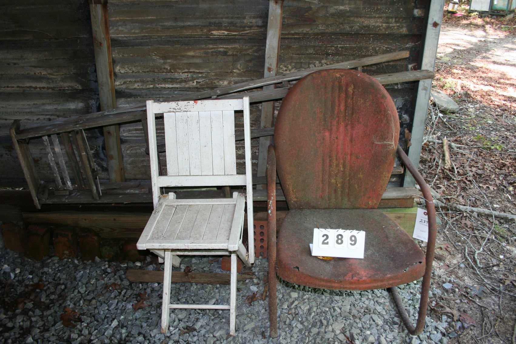 Image for 2 Chairs & Ladder