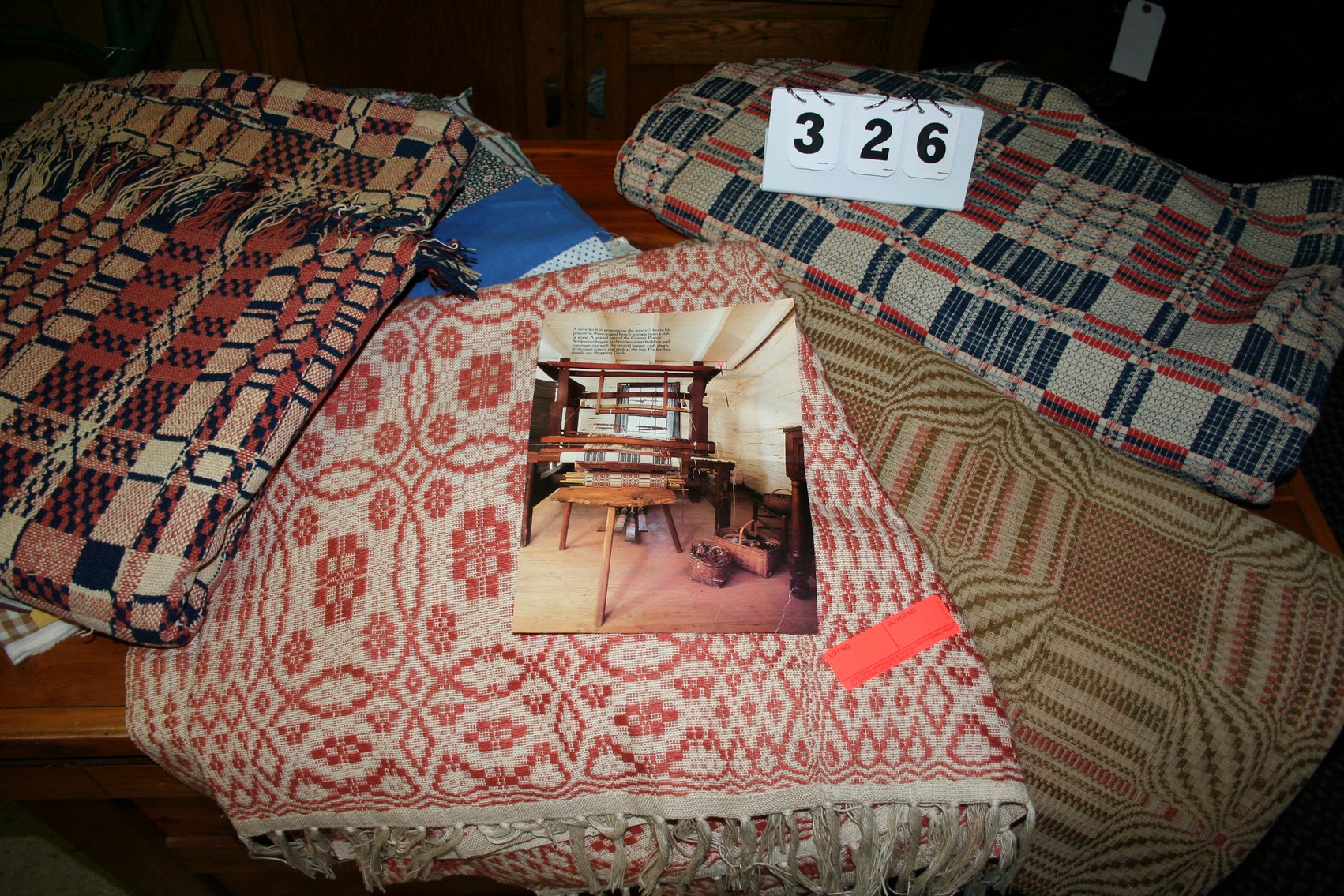 Image for Hand Woven Coverlets (4)