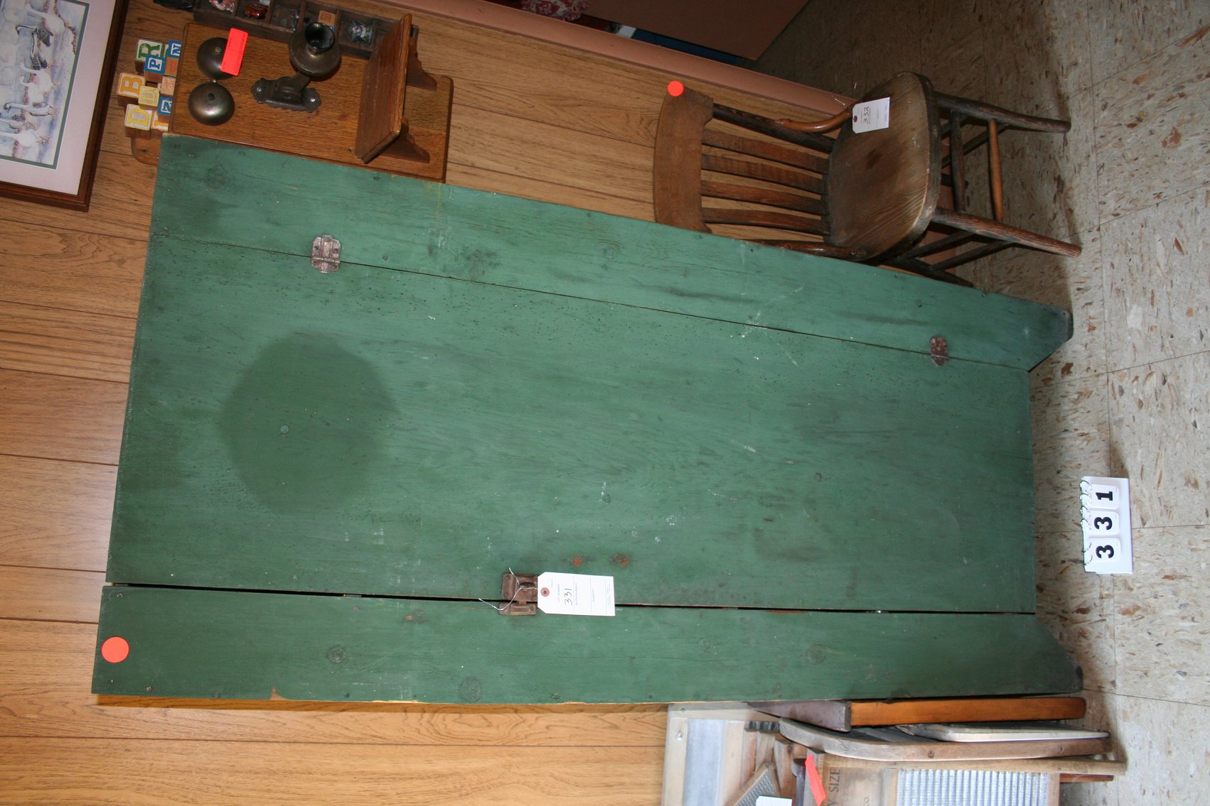 Image for Primative Wooden Cabinet 5 Shelves 30