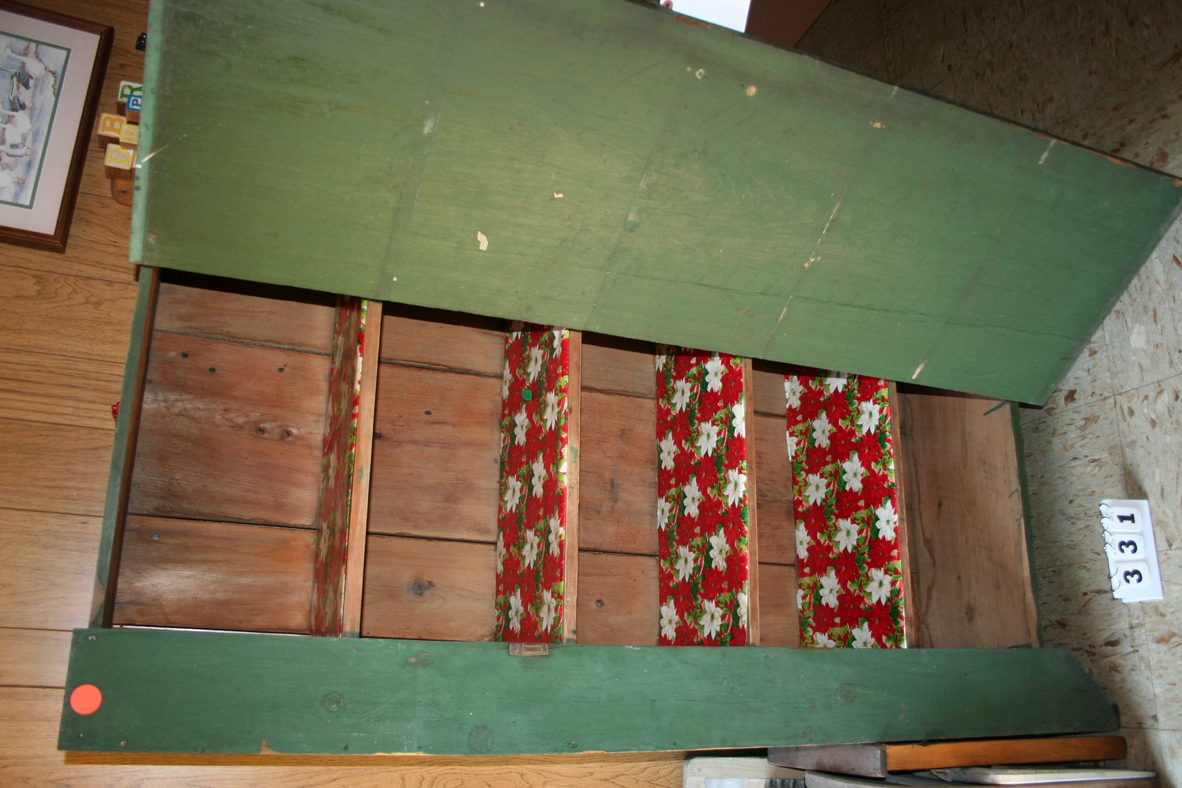 Image for Primative Wooden Cabinet 5 Shelves 30