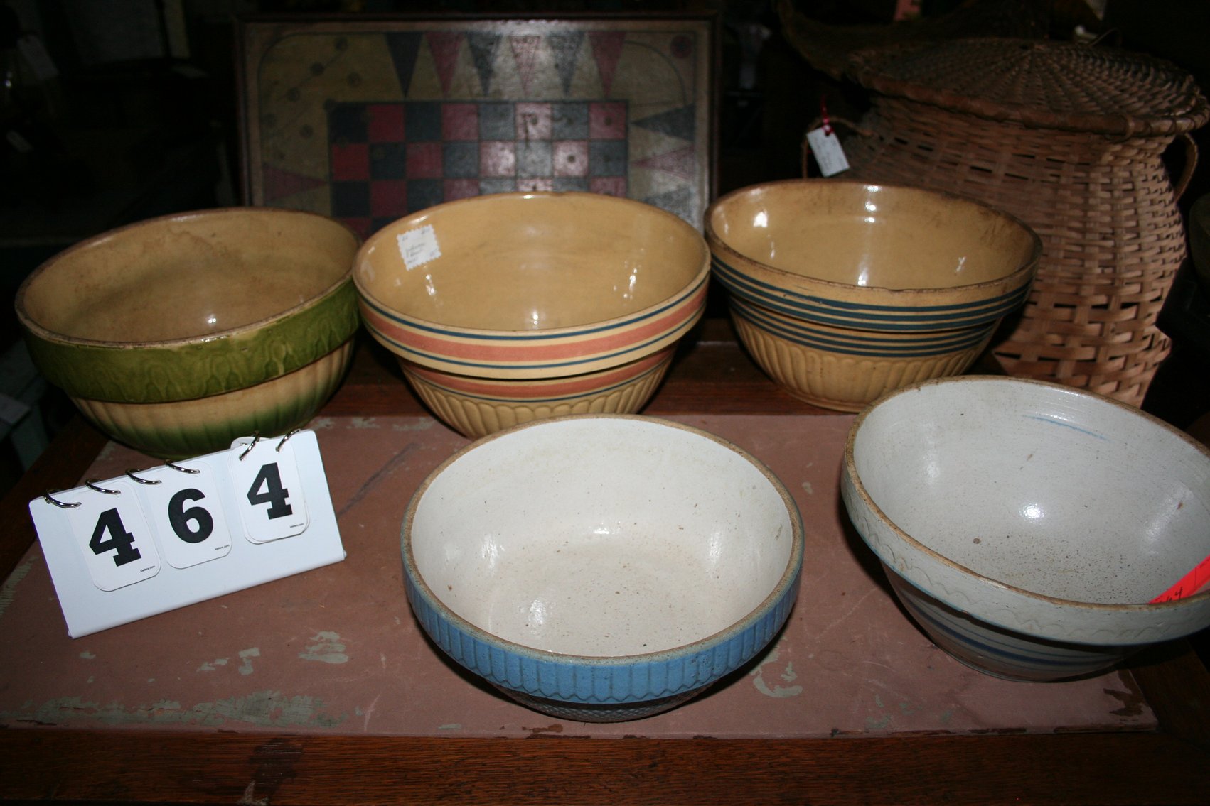 Image for Antique Mixing Bowls (5)