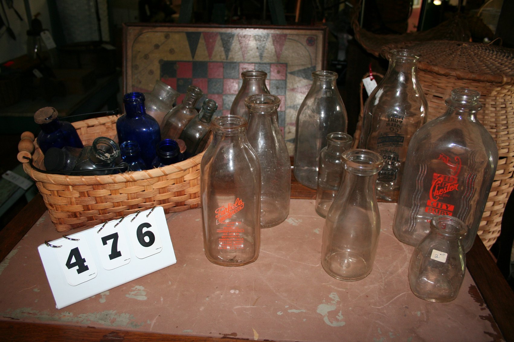 Image for Antique Milk Bottles / Old Bottles